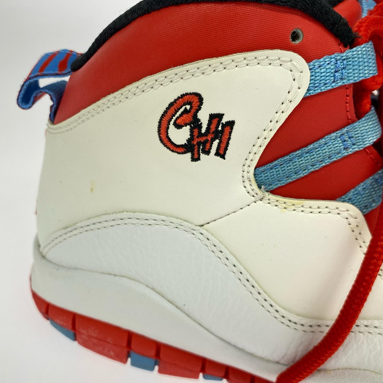 スニーカー AIR JORDAN 10 赤 25.5㎝ 25.5cm (US7 1/2 UK7 EU41)