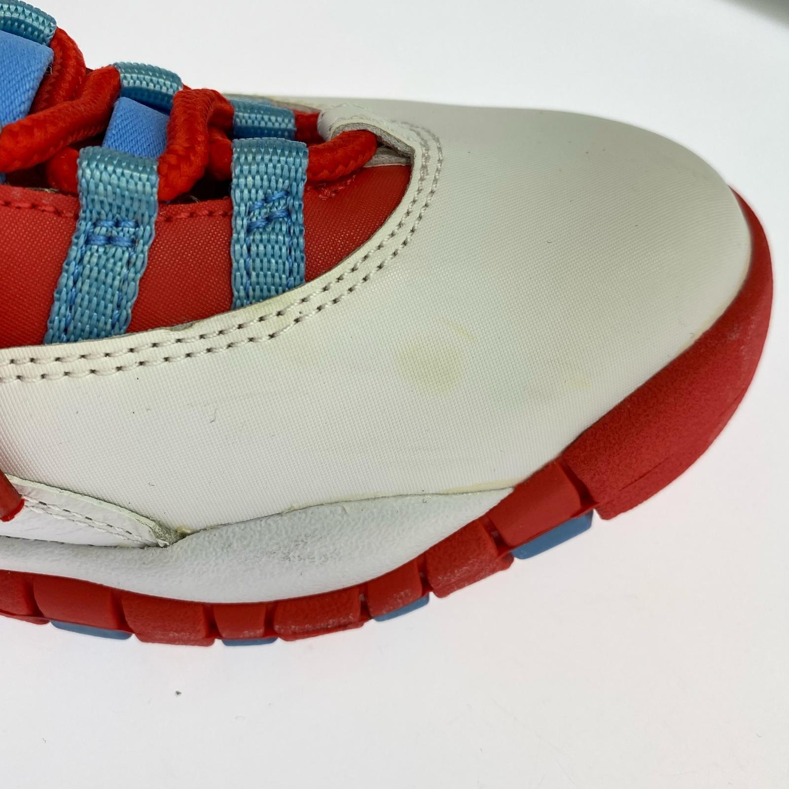 スニーカー AIR JORDAN 10 赤 25.5㎝ 25.5cm (US7 1/2 UK7 EU41)