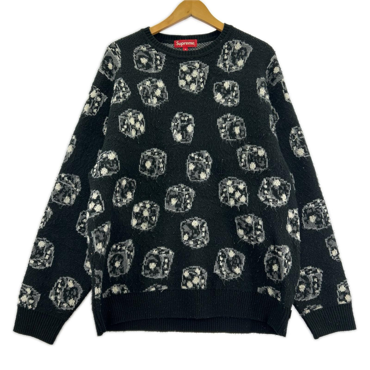 ニット 22FW Dice Sweater (M) M ブラック