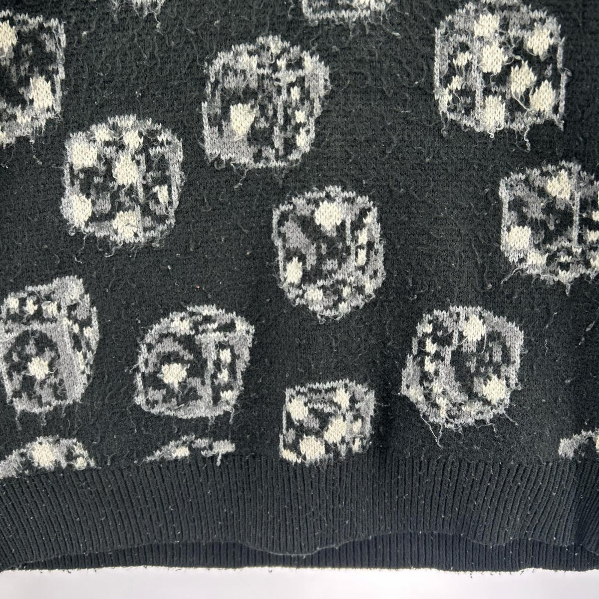 ニット 22FW Dice Sweater (M) M ブラック