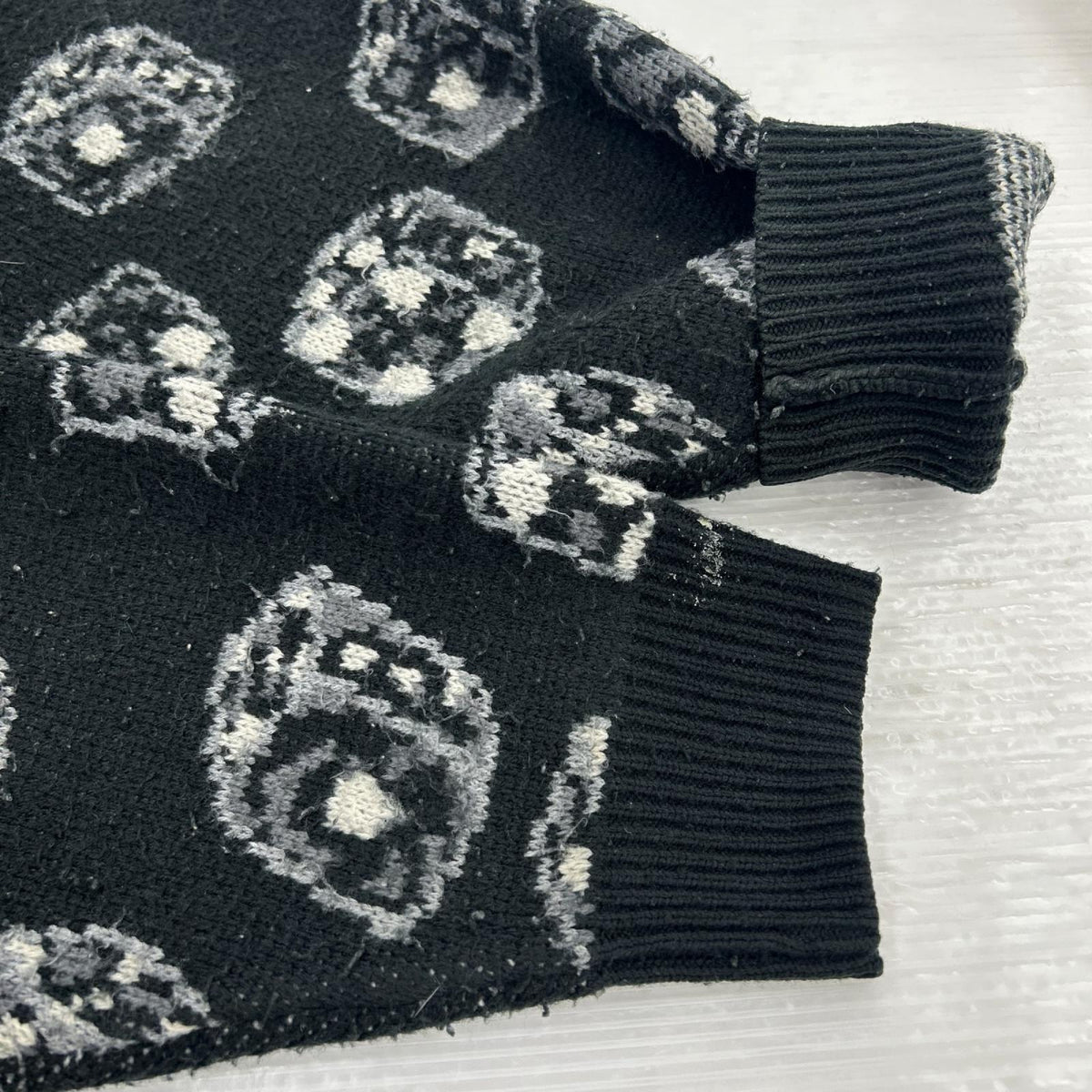 ニット 22FW Dice Sweater (M) M ブラック