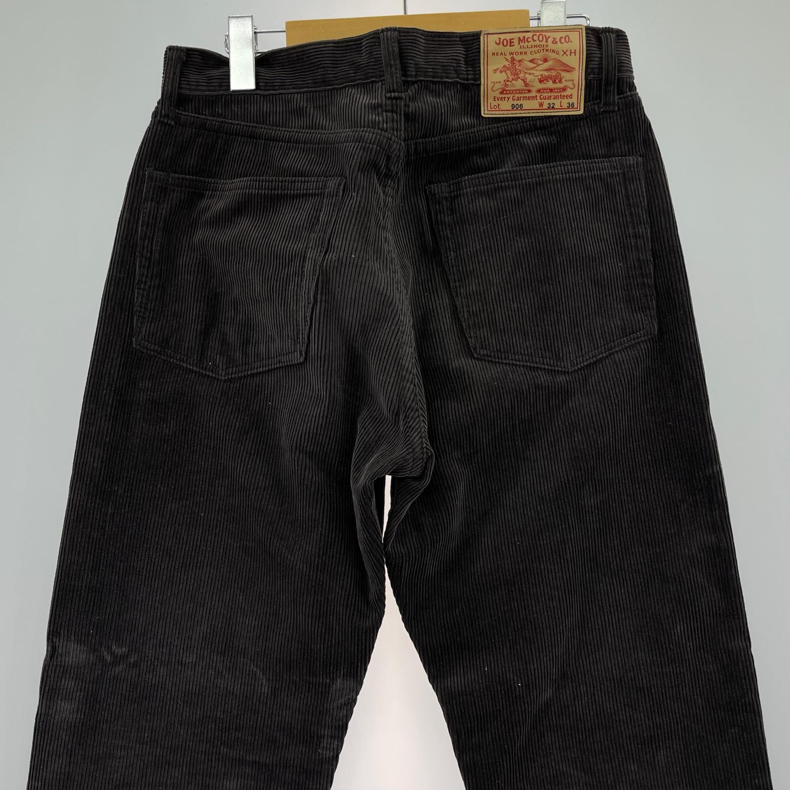 パンツ Lot.906 コーデュロイパンツ (W32) チャコール 32 ブラック