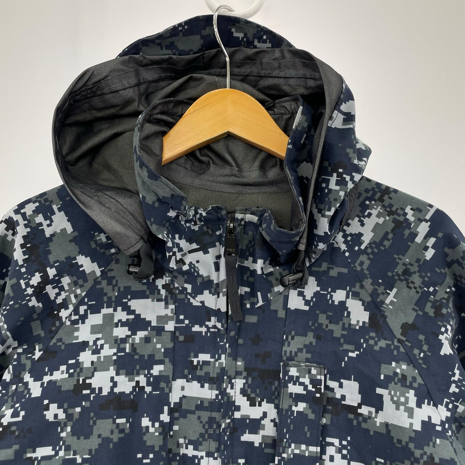 ミリタリージャケット US.NAVY 00s デジタルカモ 迷彩 GORE-TEX(L) L