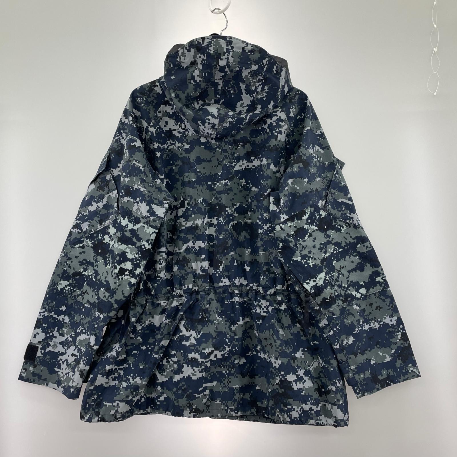 ミリタリージャケット US.NAVY 00s デジタルカモ 迷彩 GORE-TEX(L) L