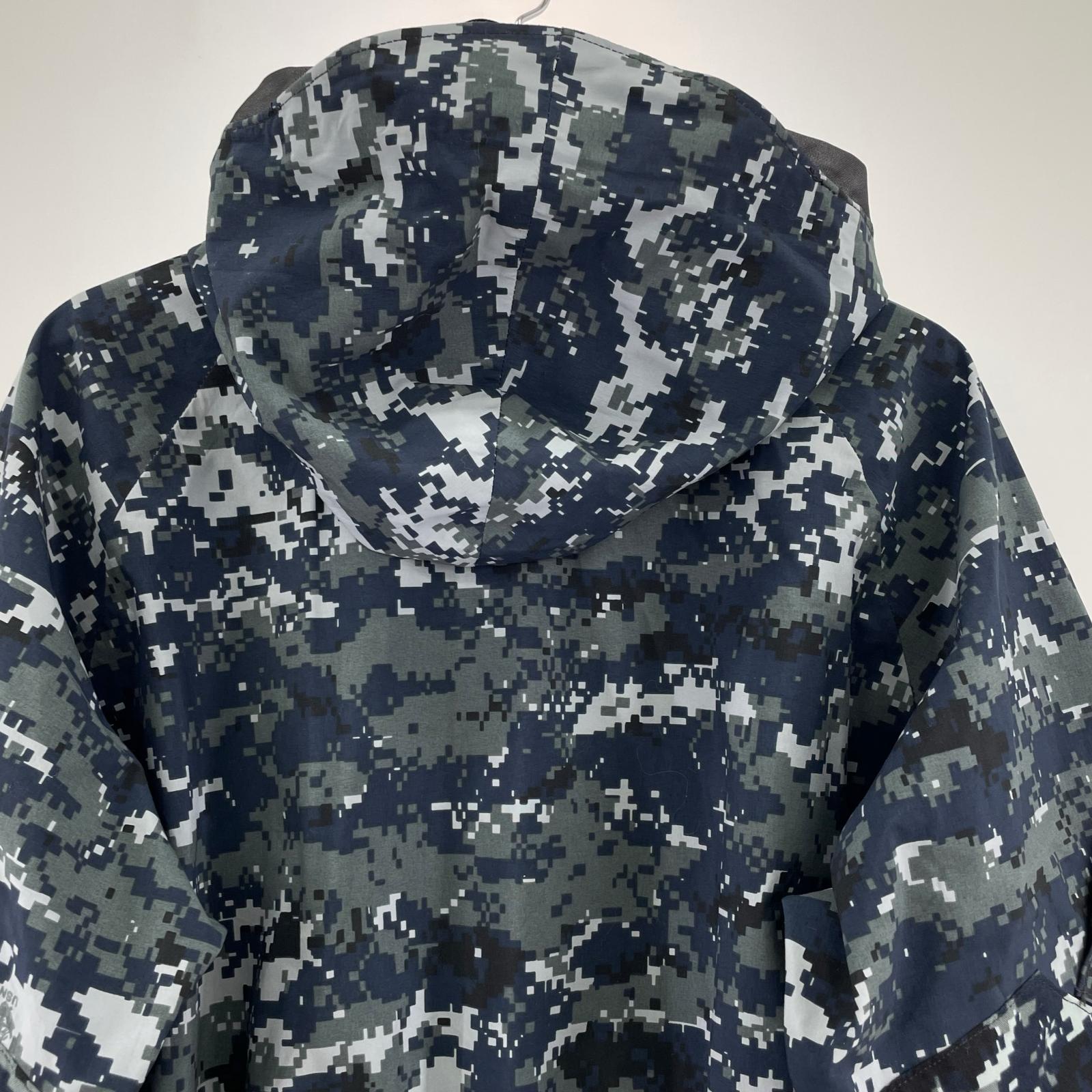 ミリタリージャケット US.NAVY 00s デジタルカモ 迷彩 GORE-TEX(L) L