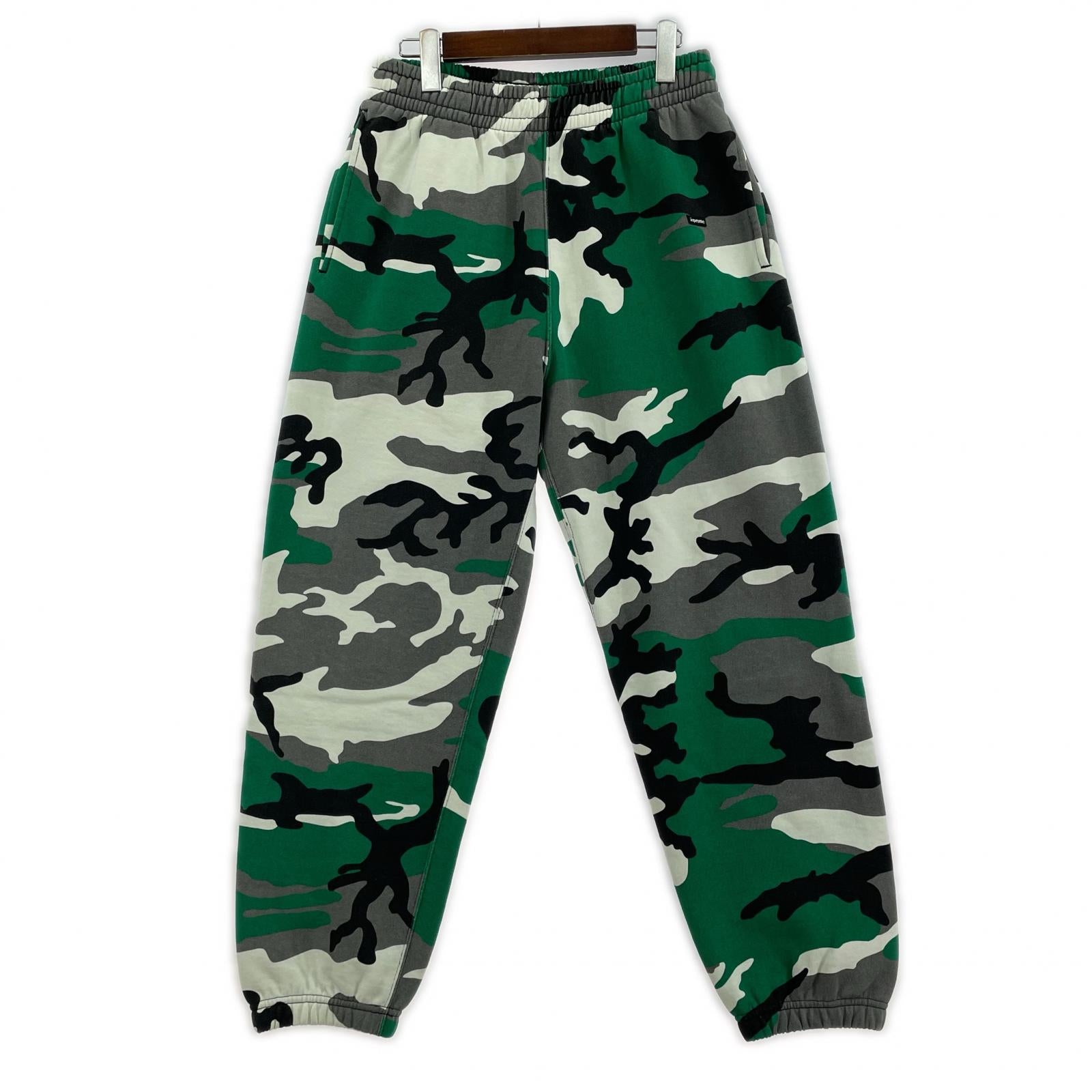 パンツ Supreme 25AW Small Box Sweatpant Green Camo S カモ S マルチカラー