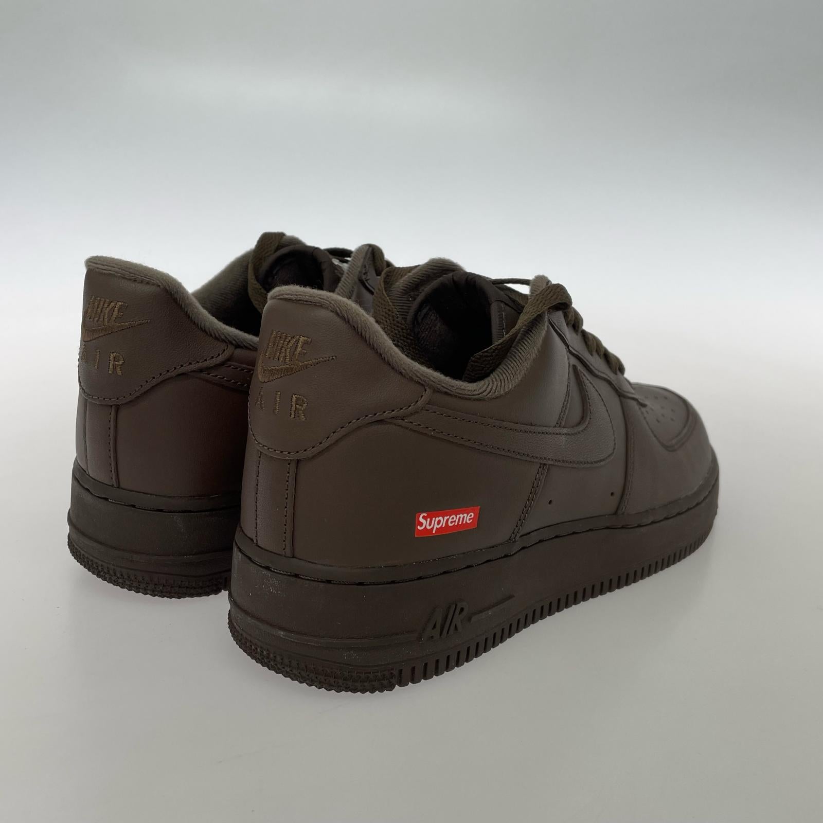 スニーカー Supreme/AIR FORCE 1 LOW SP 27.5cm (US9 1/2 UK9 EU45) ブラウン