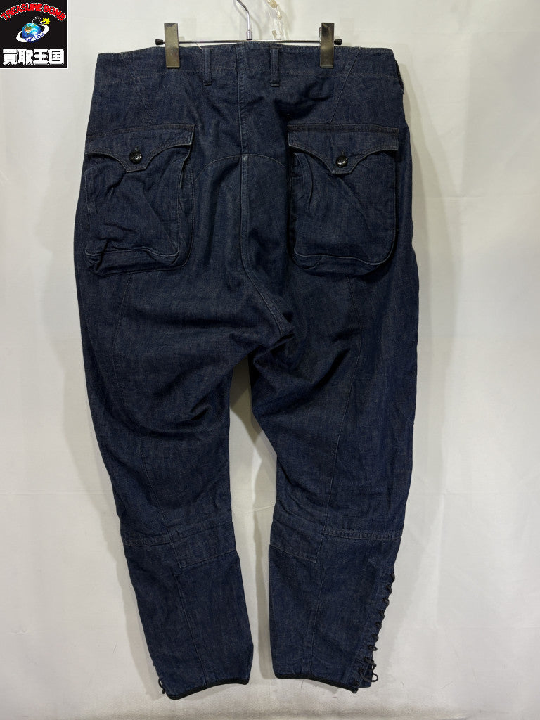 デニムパンツ WHIRLWIND BREECHES 10.5oz DENIM W36