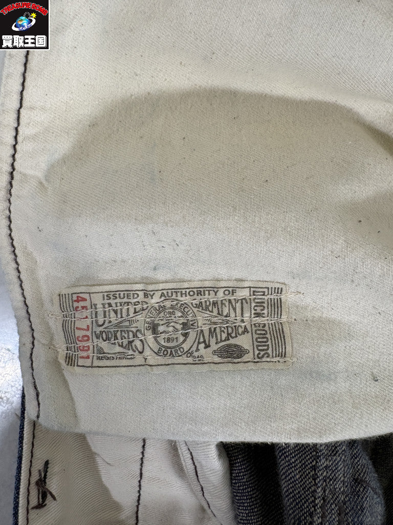 デニムパンツ WHIRLWIND BREECHES 10.5oz DENIM W36