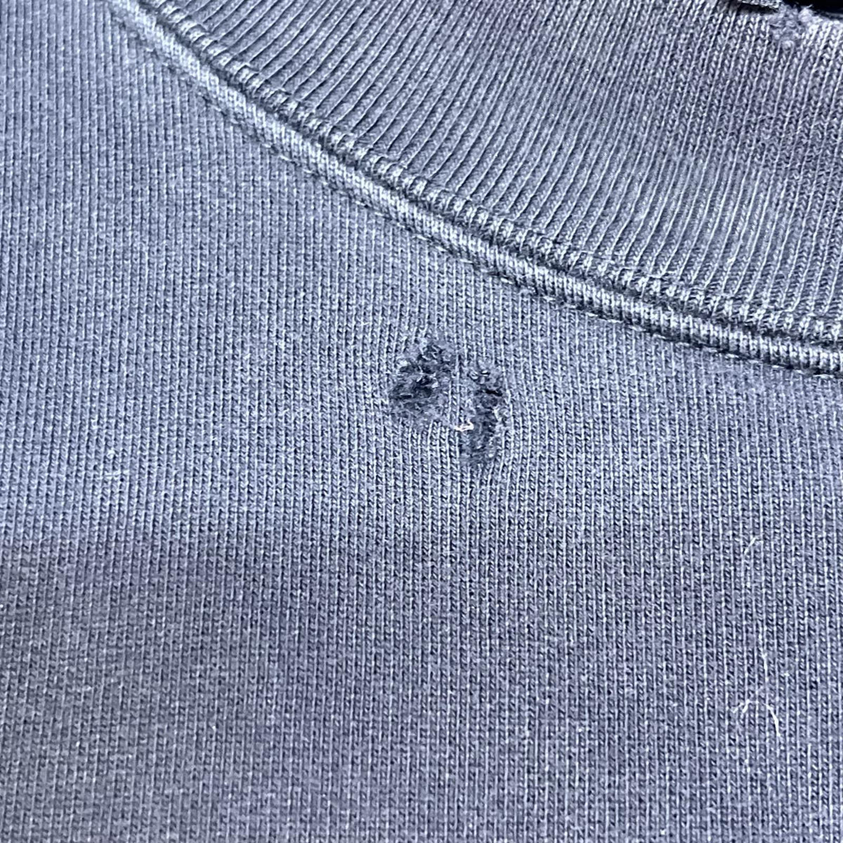 Balenciaga カレッジロゴ クラッシュスウェット ブラック M