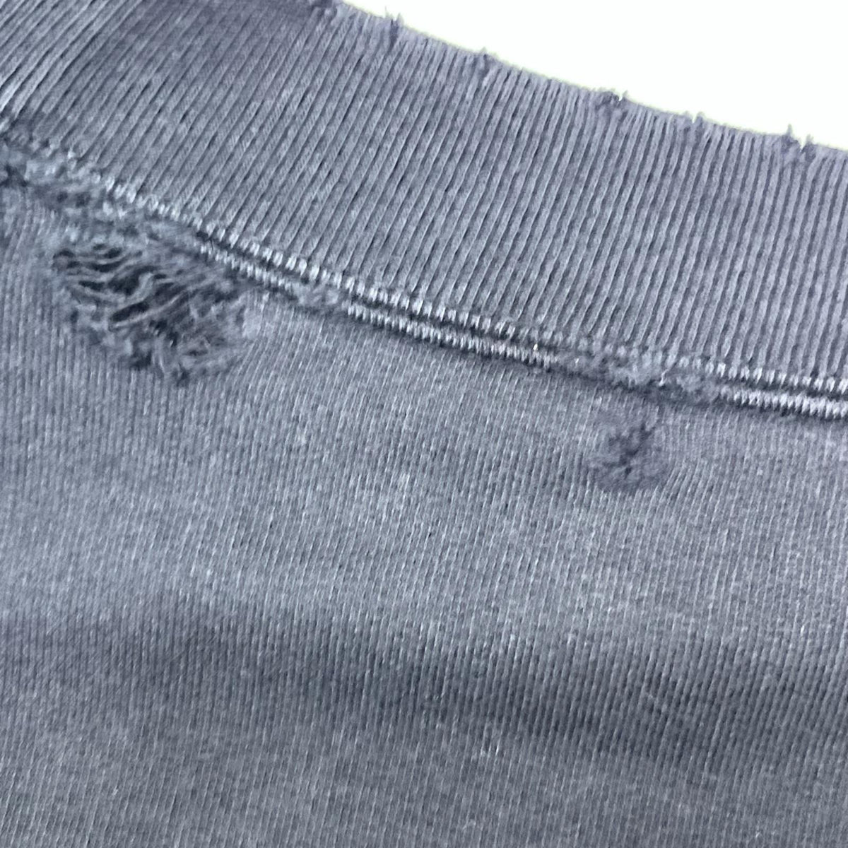 Balenciaga カレッジロゴ クラッシュスウェット ブラック M