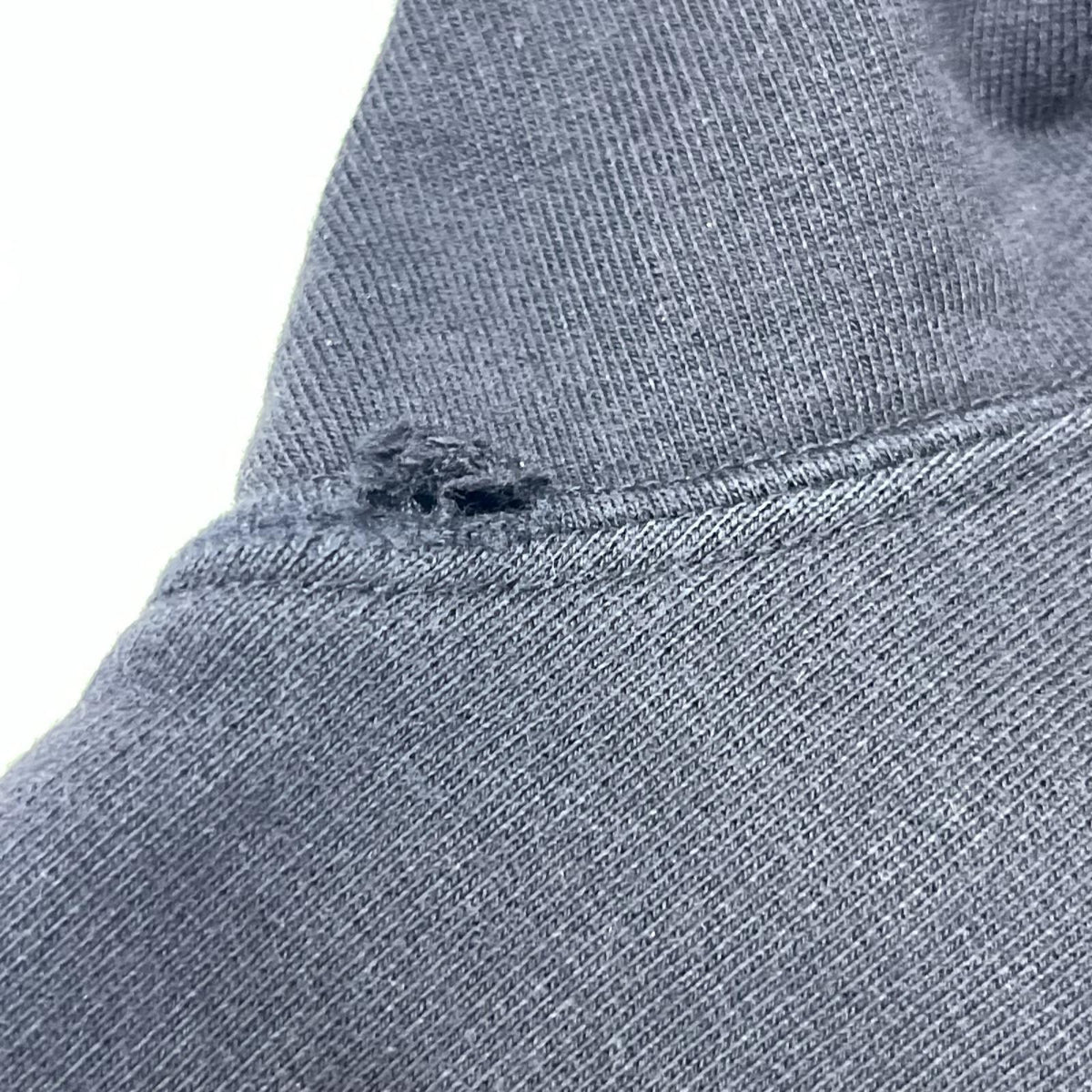 Balenciaga カレッジロゴ クラッシュスウェット ブラック M