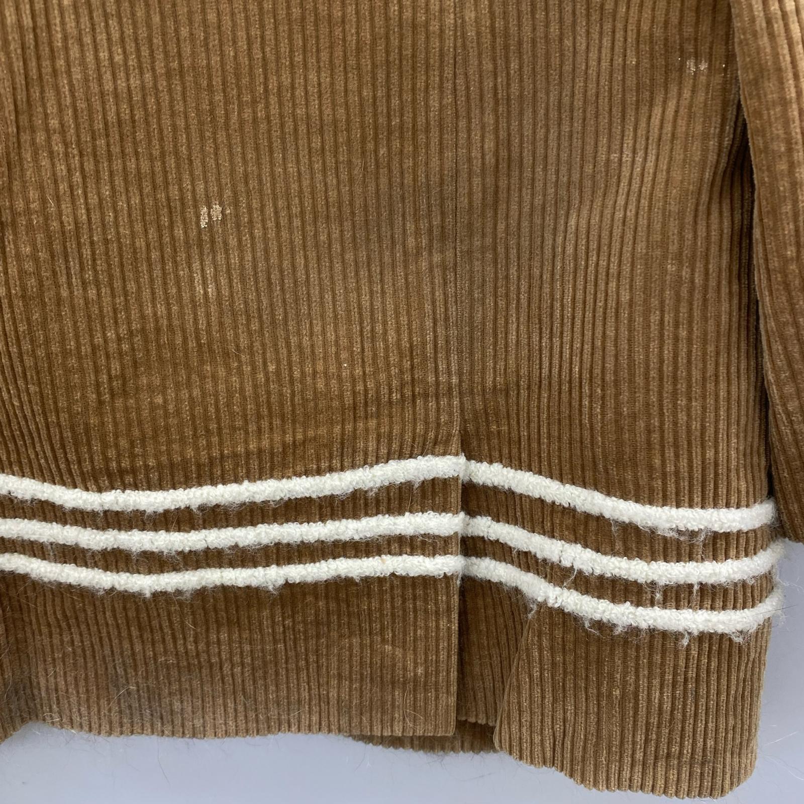 テーラードジャケット COMME des GARCONS HOMME PLUS コーデュロイ S ブラウン
