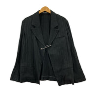 ジャケット Stripe cotton jacket 黒(S) S ブラック