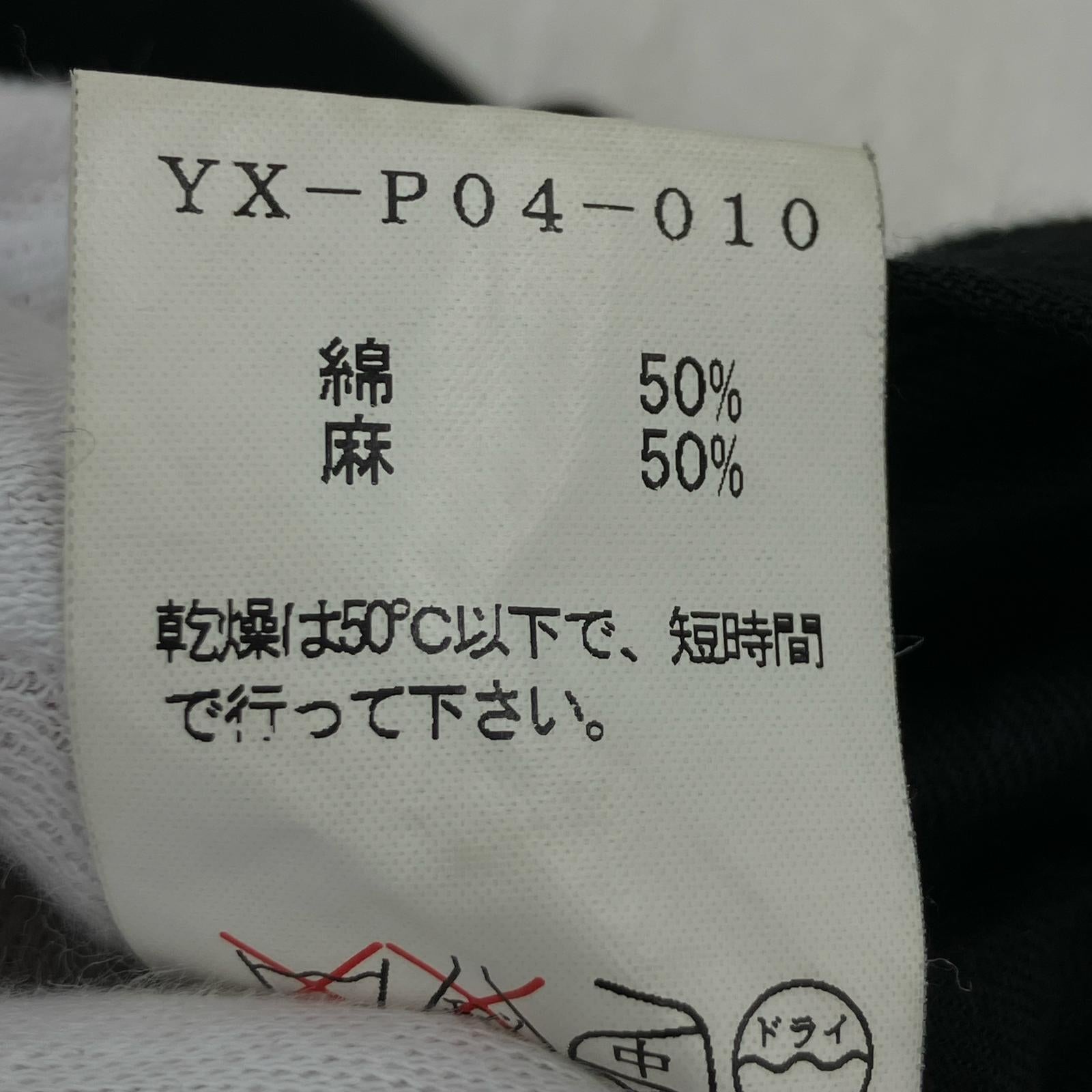 パンツ Cotton linen pant 黒(3) 3 ブラック