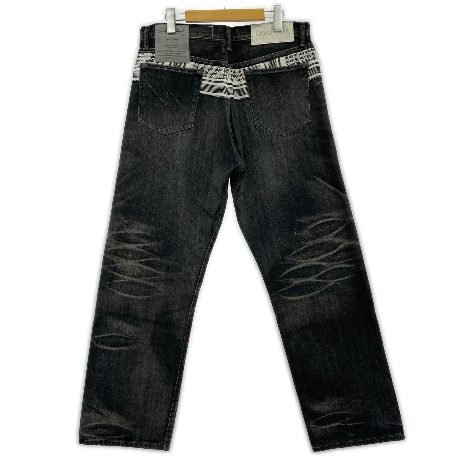 デニムパンツ NH SAVAGE DENIM DP BASIC PANTS L ブラック