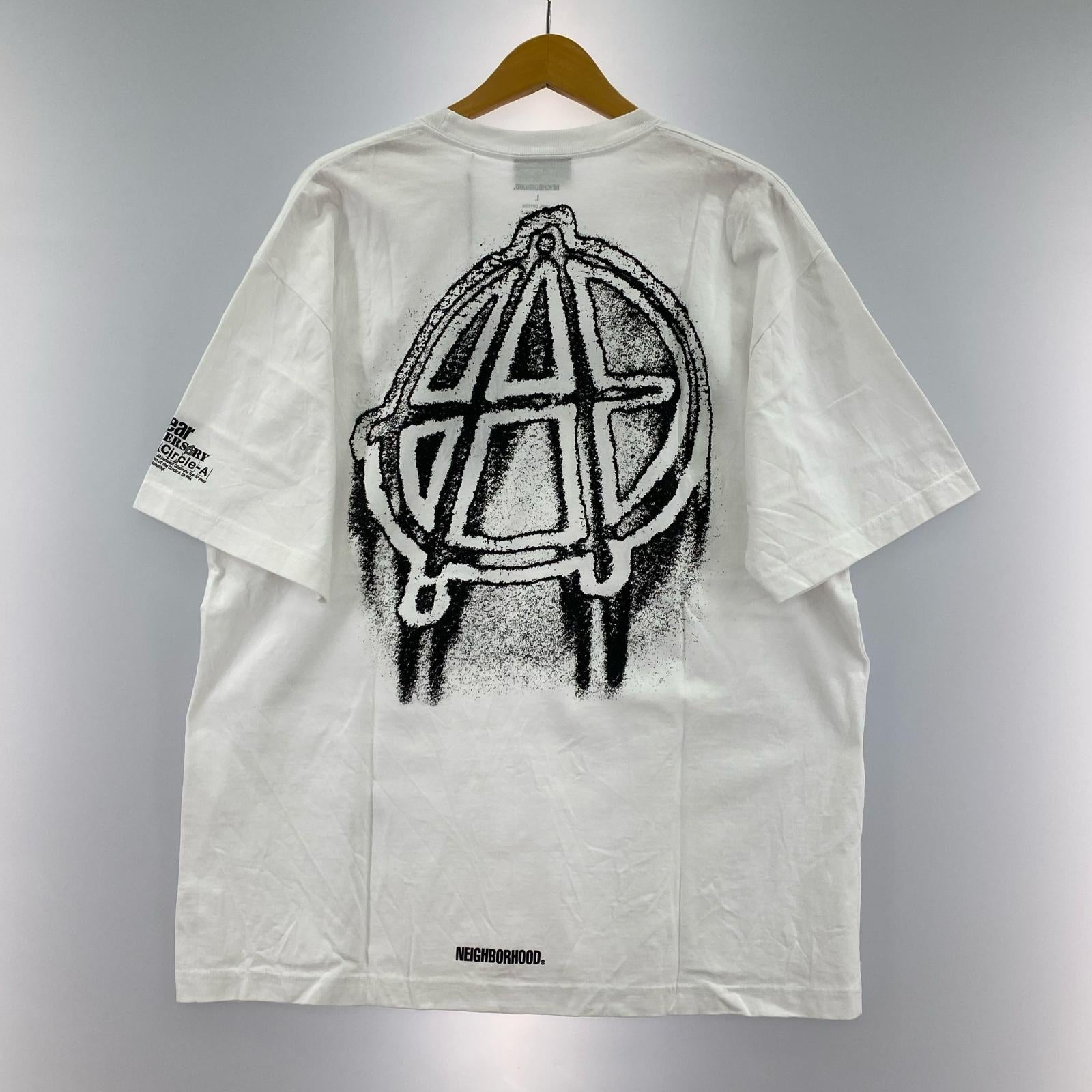 半袖Tシャツ ANARCHIC ADJUSTMENT Tシャツ 242PCAJN-ST02S L ホワイト