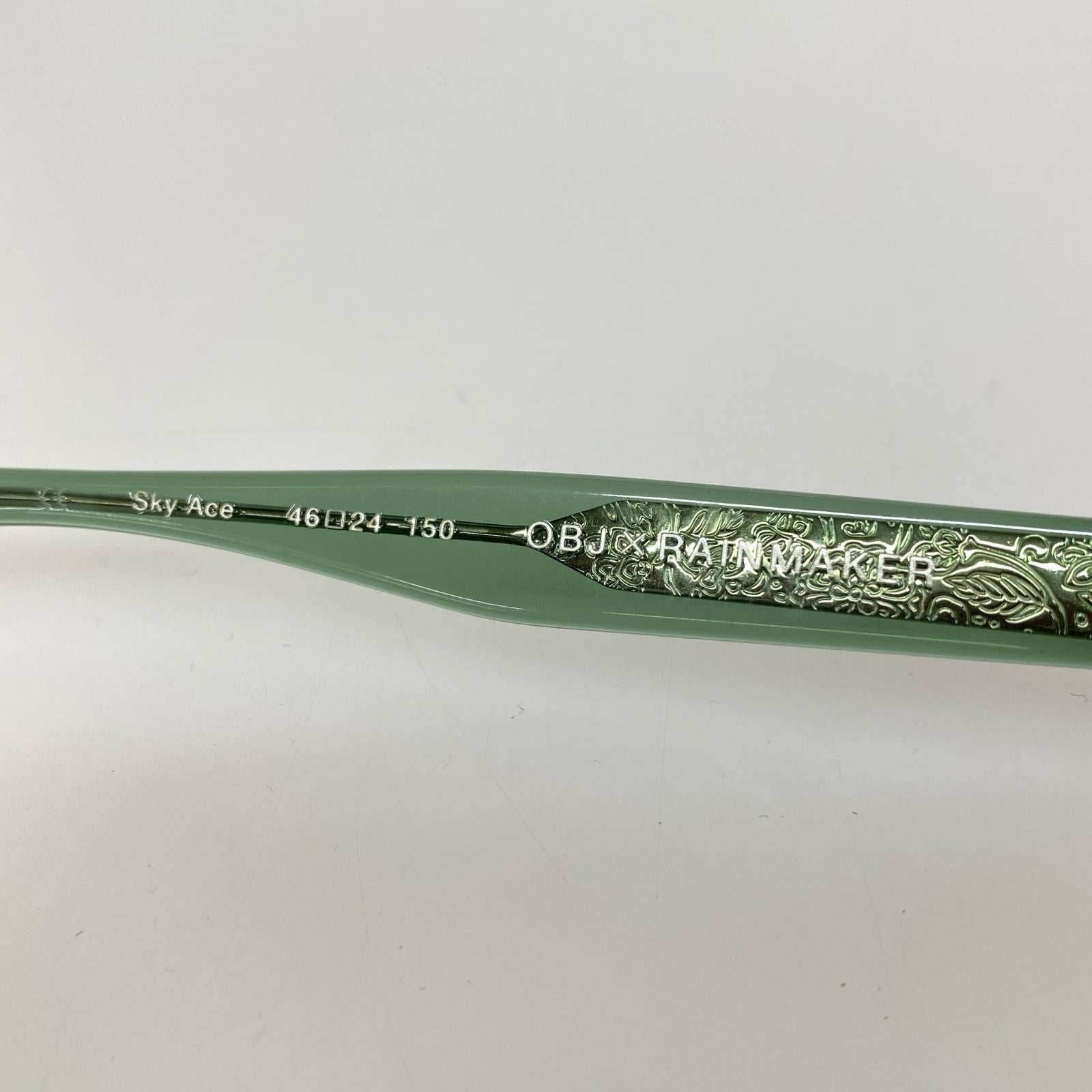 その他アクセサリー OBJ x RAINMAKER Sky Ace サングラス グリーン グリーン