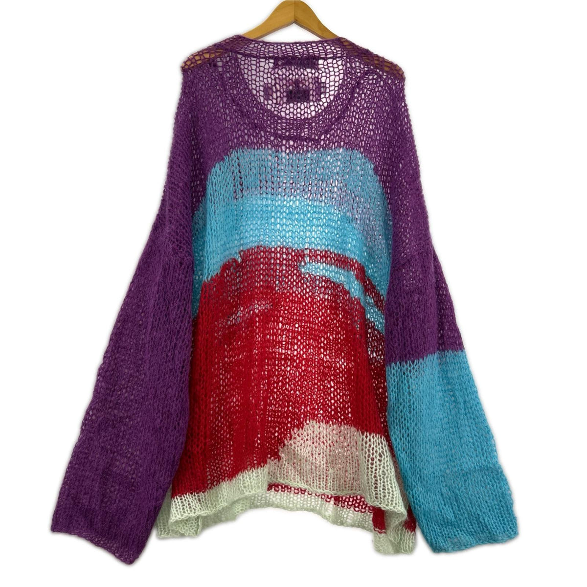 ニット PUNKS Mohair Pullover Knit F フリー マルチカラー