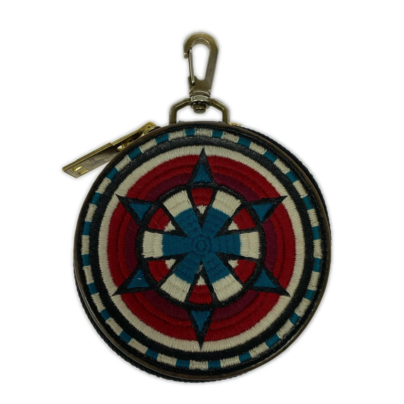 ウォレットチェーン LEATHER CIRCLE COIN CASE