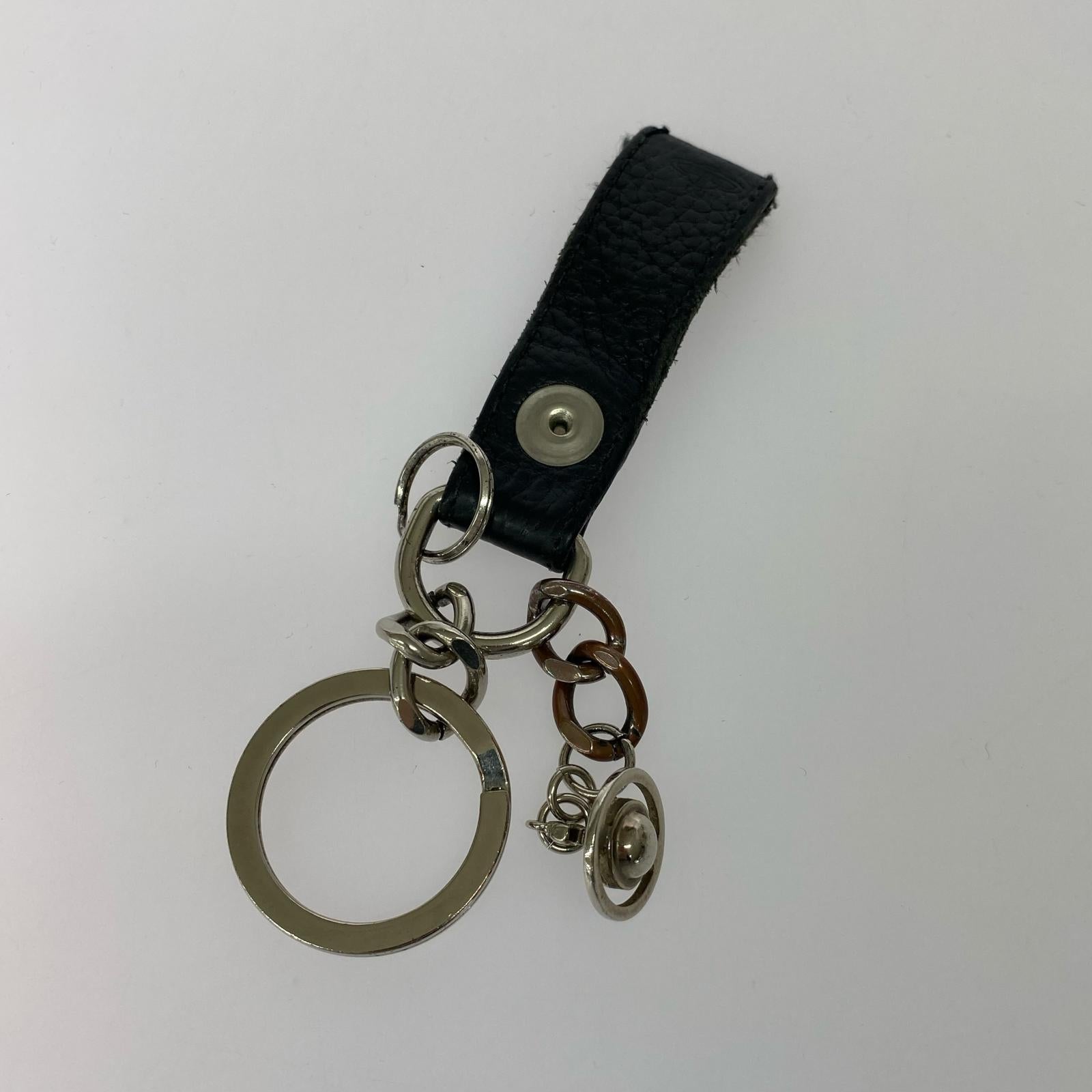 ウォレットチェーン オーブ ブラック