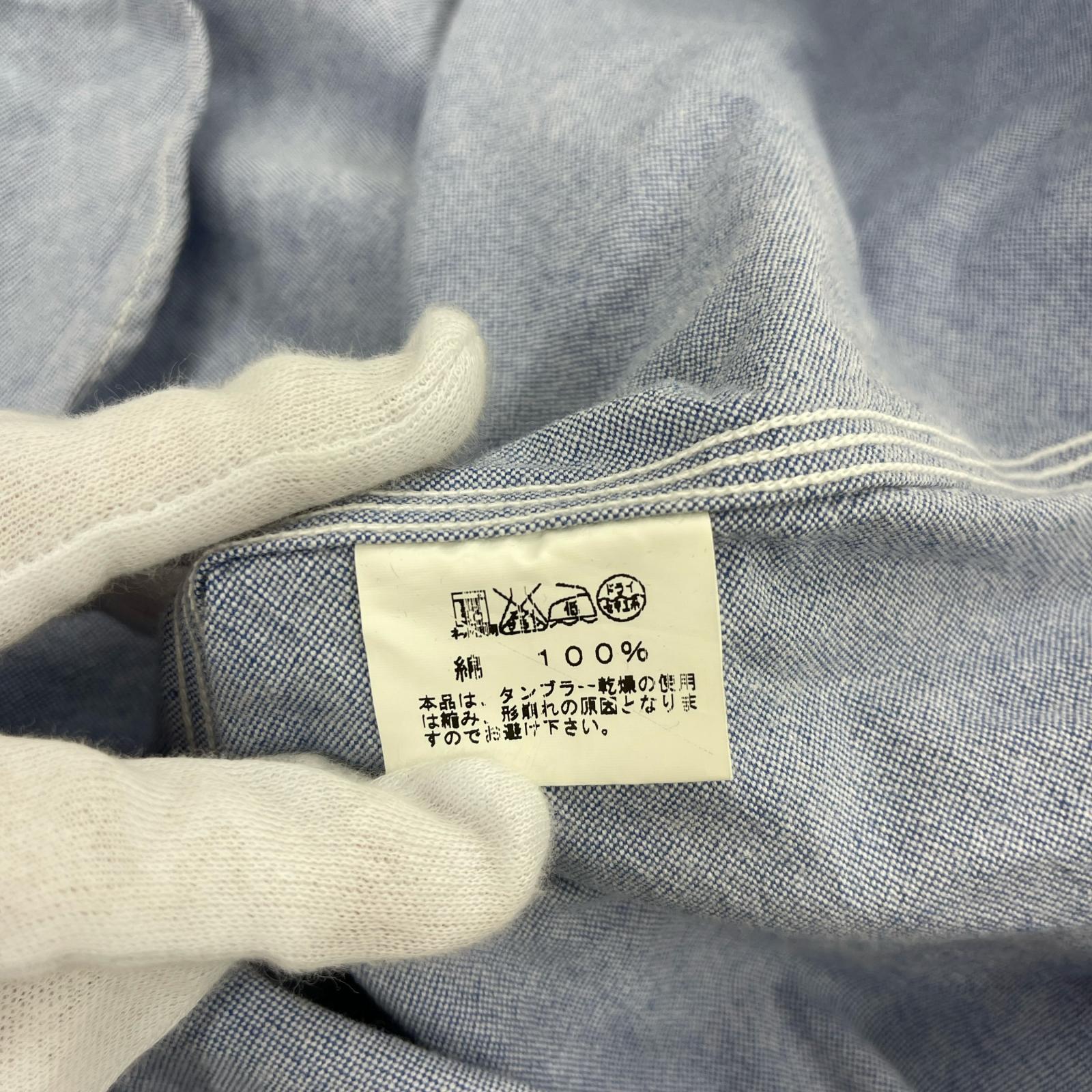 長袖シャツ OXFORD L/S B.D. SHIRT(16-16 1/2) L ブルー
