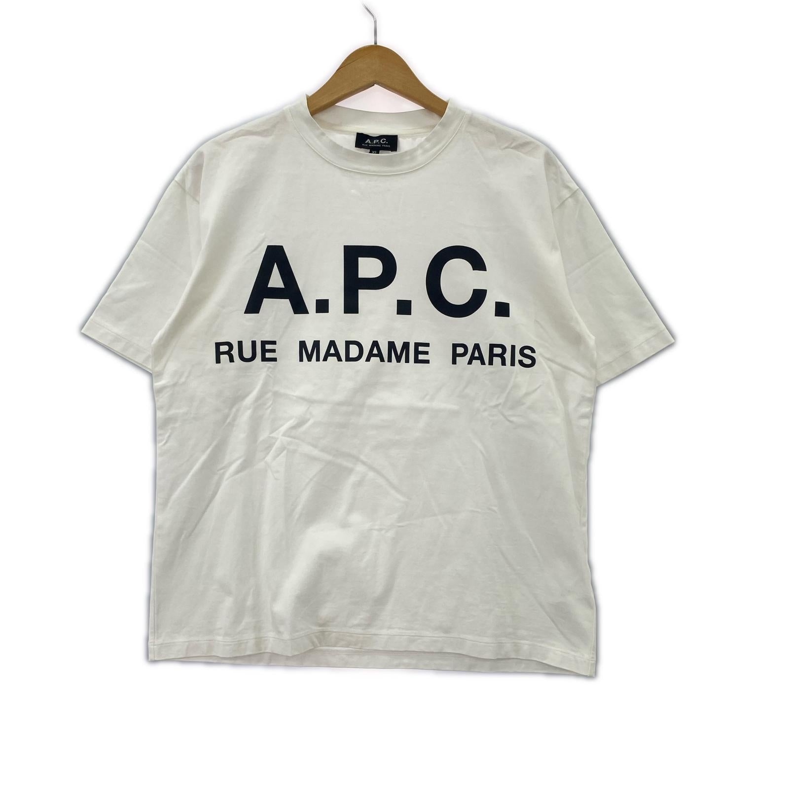 半袖Tシャツ ロゴ 白(XS) ホワイト