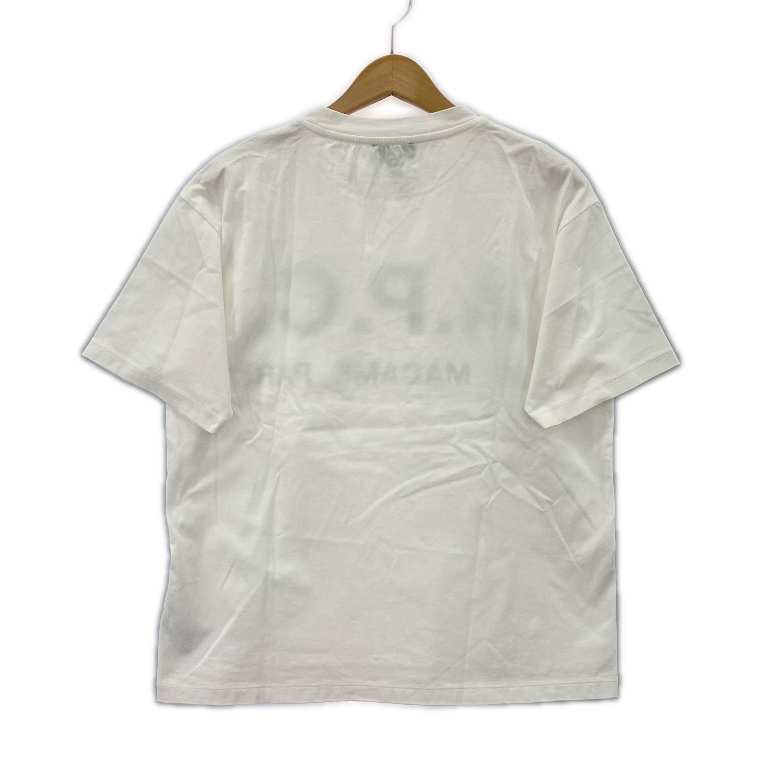 半袖Tシャツ ロゴ 白(XS) ホワイト