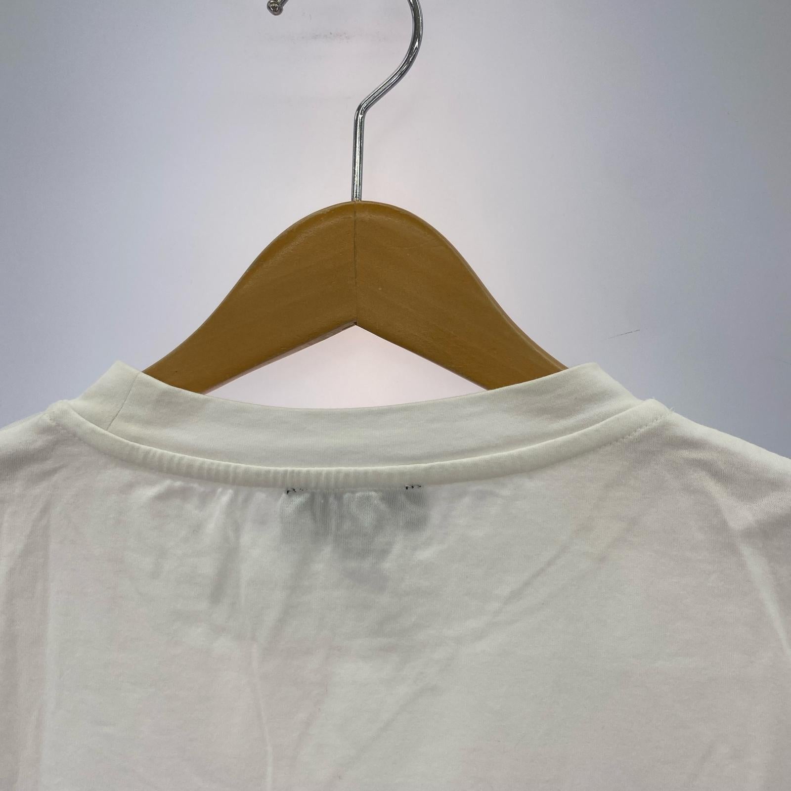 半袖Tシャツ ロゴ 白(XS) ホワイト