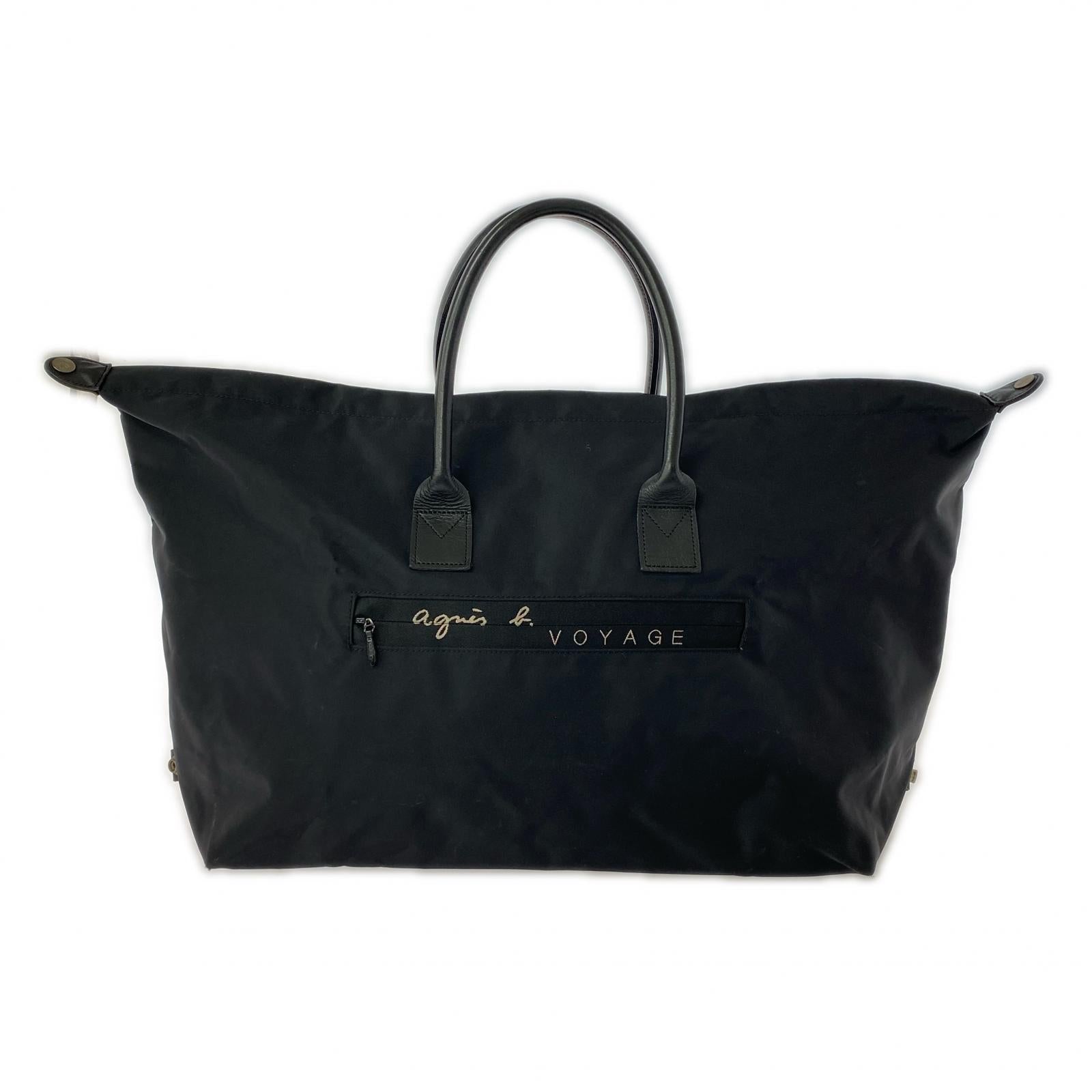 トートバッグ VOYAGE 黒 ブラック