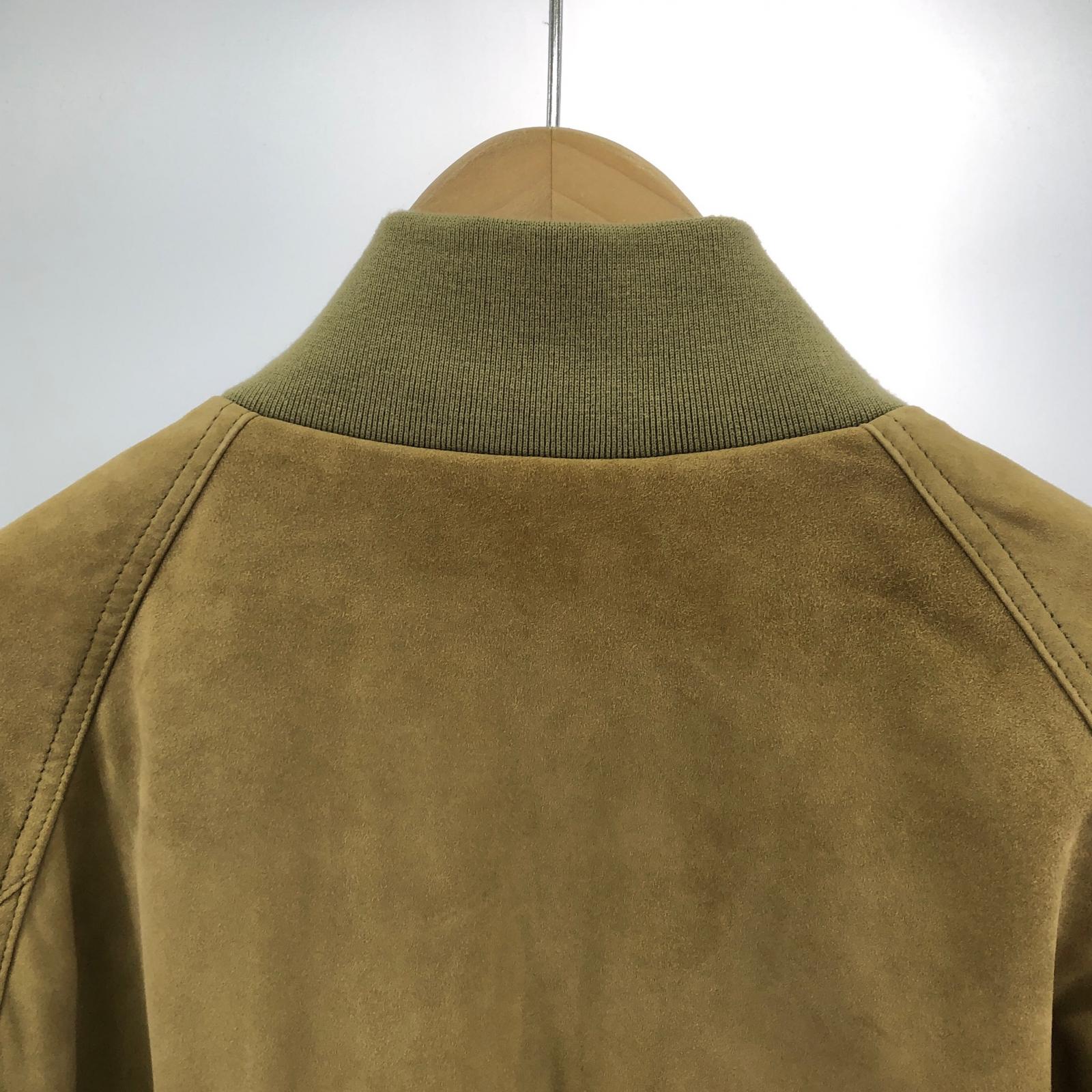 ジャケット BARACUTA スエードレザー G9 ハリントンジャケット バーク(42) 42 ブラウン