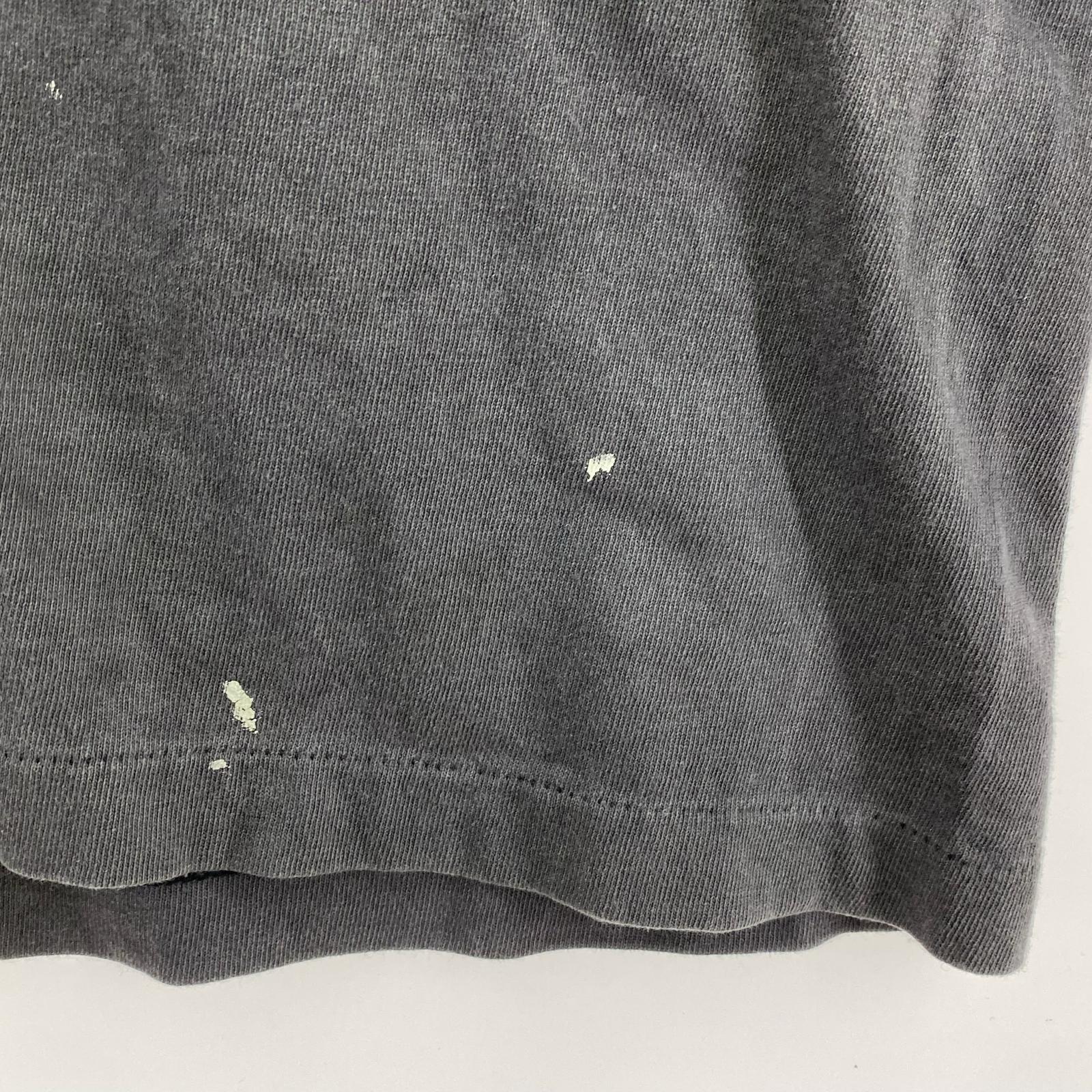 長袖Tシャツ FEAR OF GOD/FG_LS TEE /SNT OF GOD/黒系 グレー