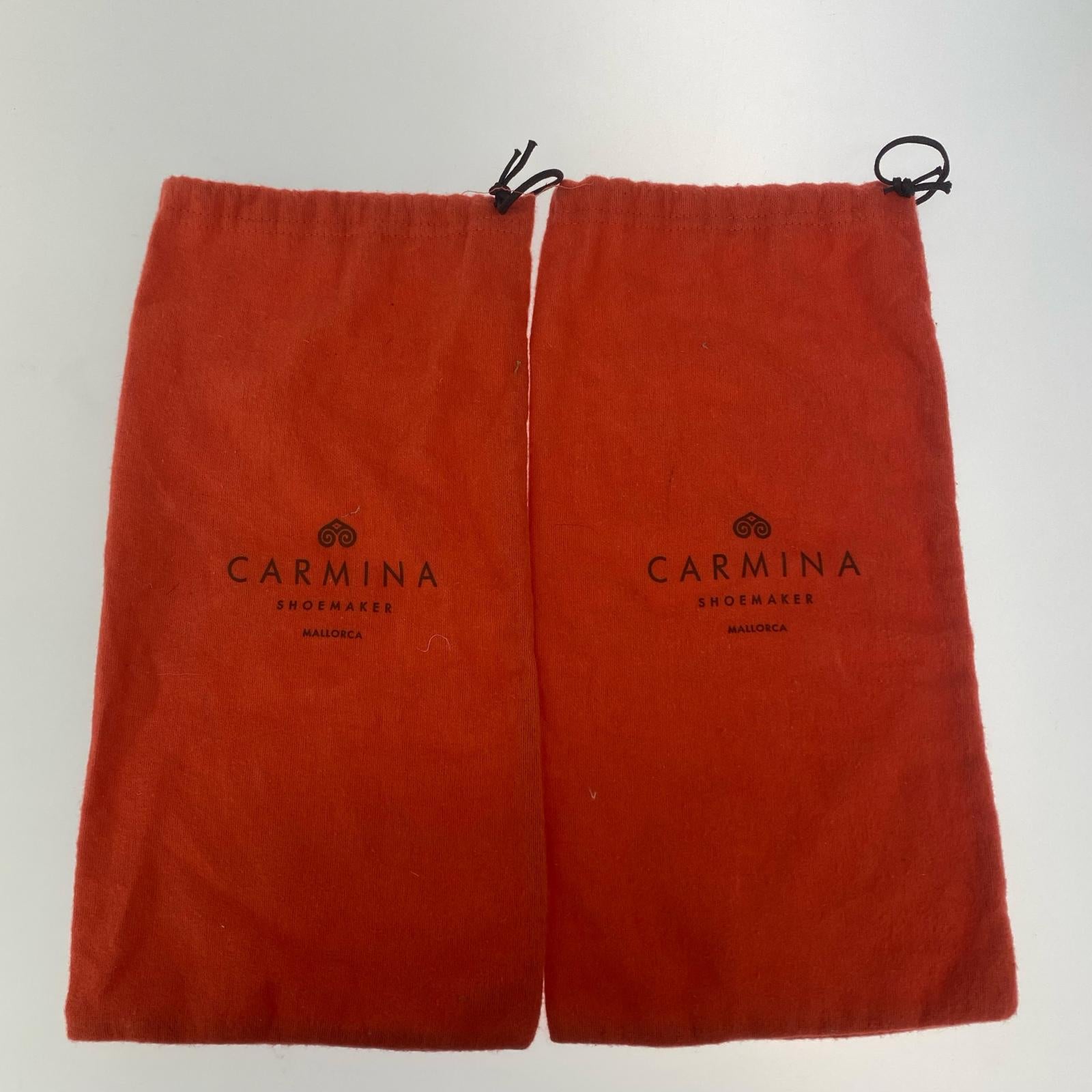 シューズ CARMINA/レザー/ローファー/茶/6