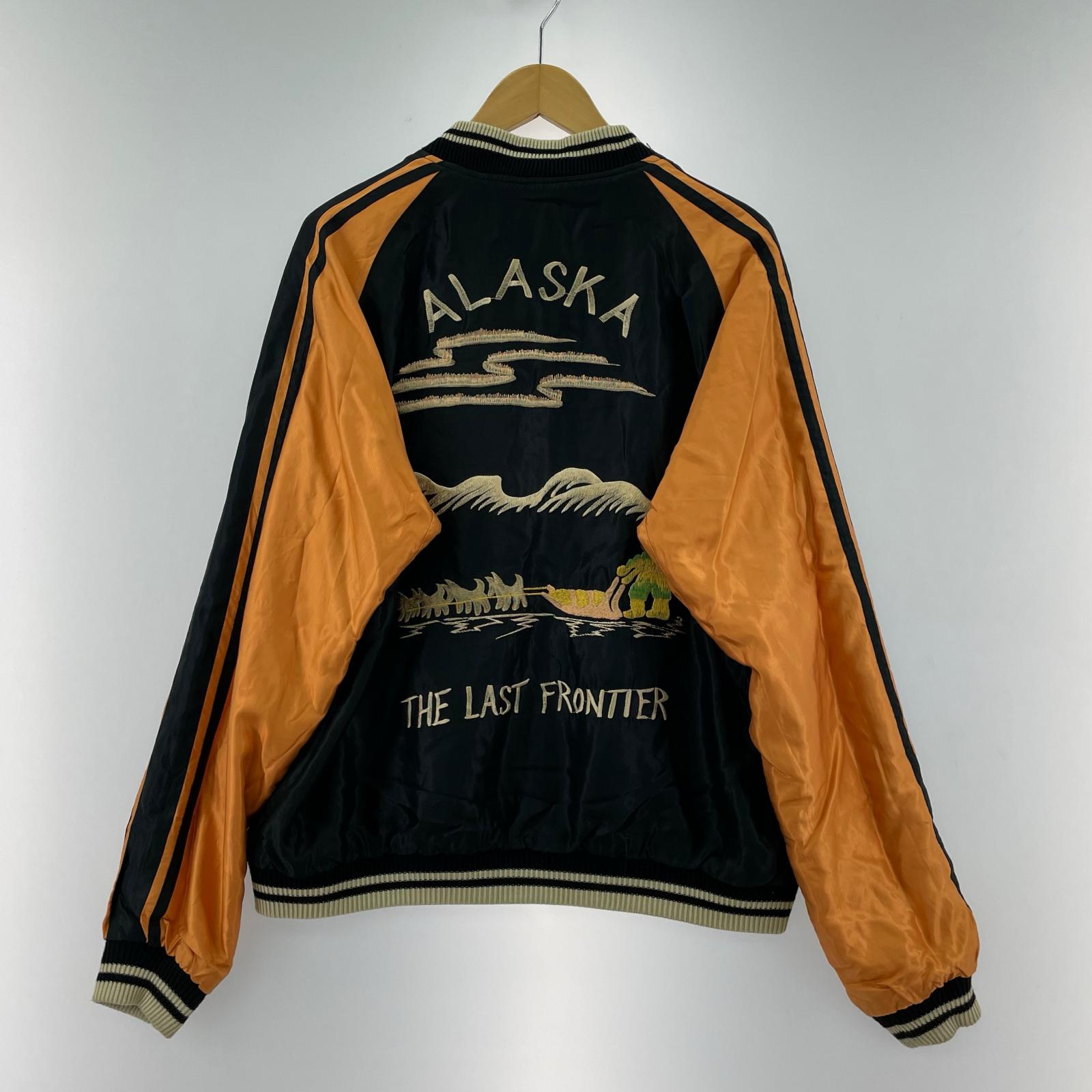 ブルゾン スーベニアジャケット ALASKAN EAGLE × DOG SLED