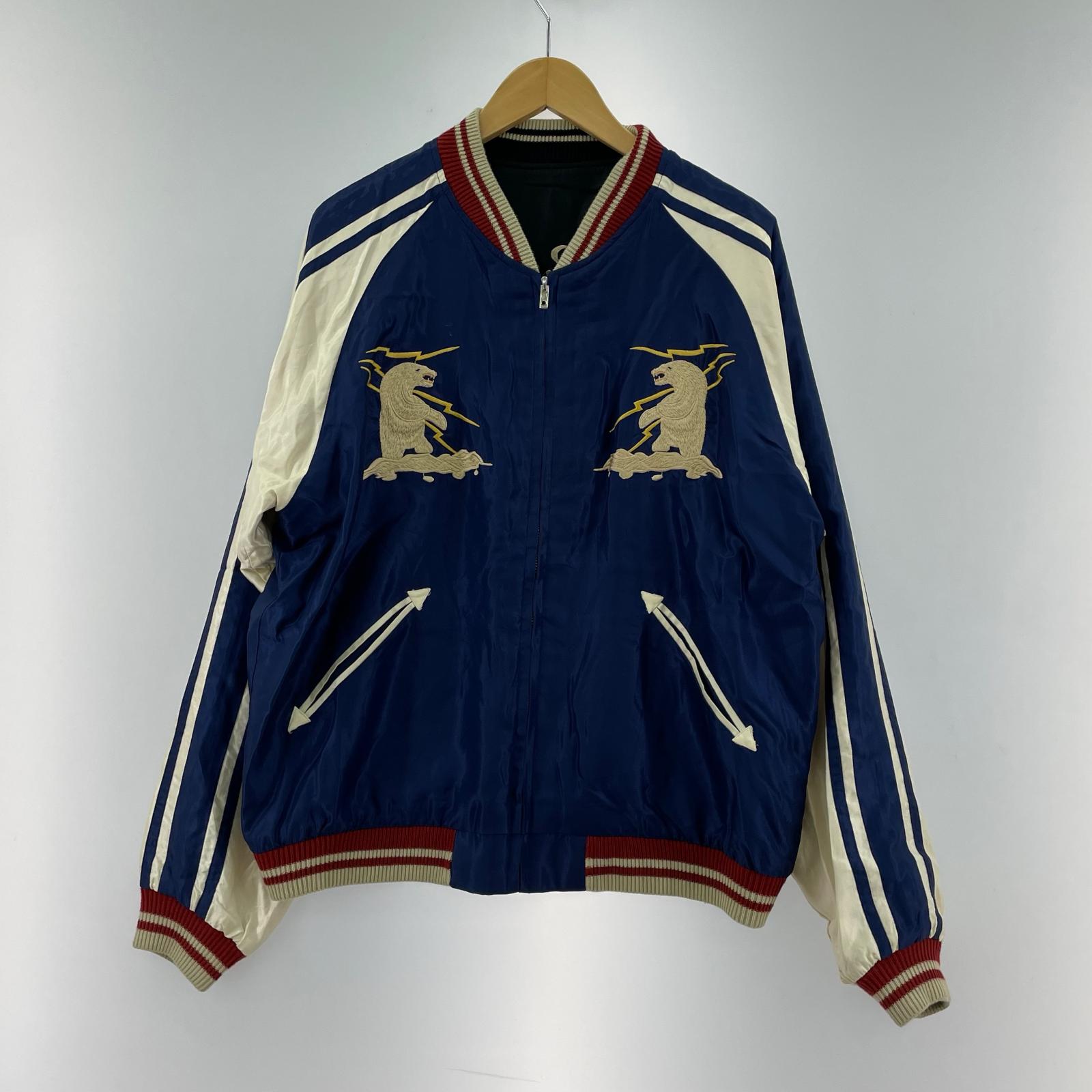 ブルゾン スーベニアジャケット ALASKAN EAGLE × DOG SLED