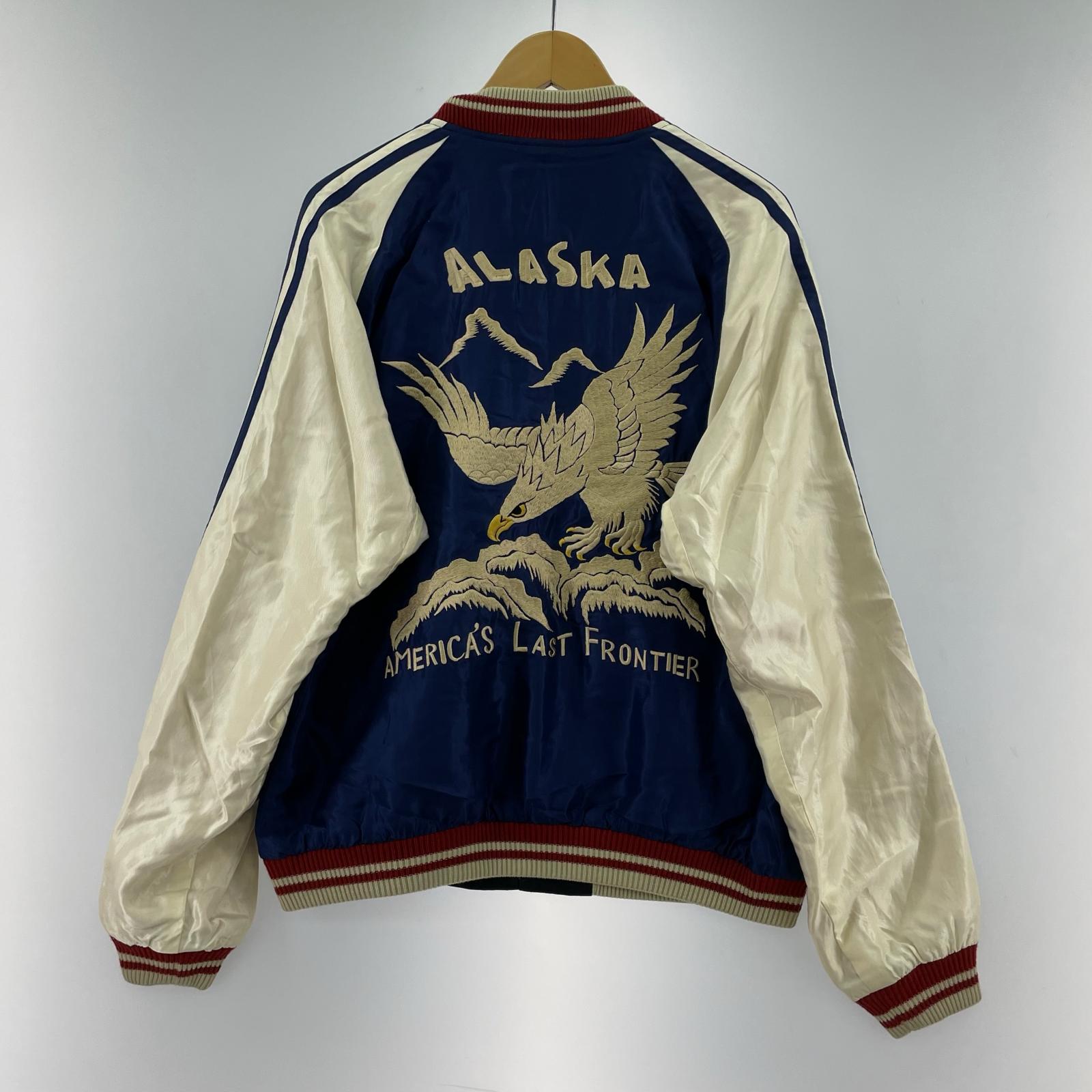ブルゾン スーベニアジャケット ALASKAN EAGLE × DOG SLED
