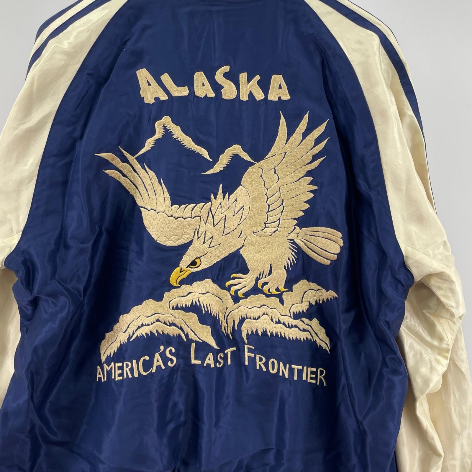 ブルゾン スーベニアジャケット ALASKAN EAGLE × DOG SLED
