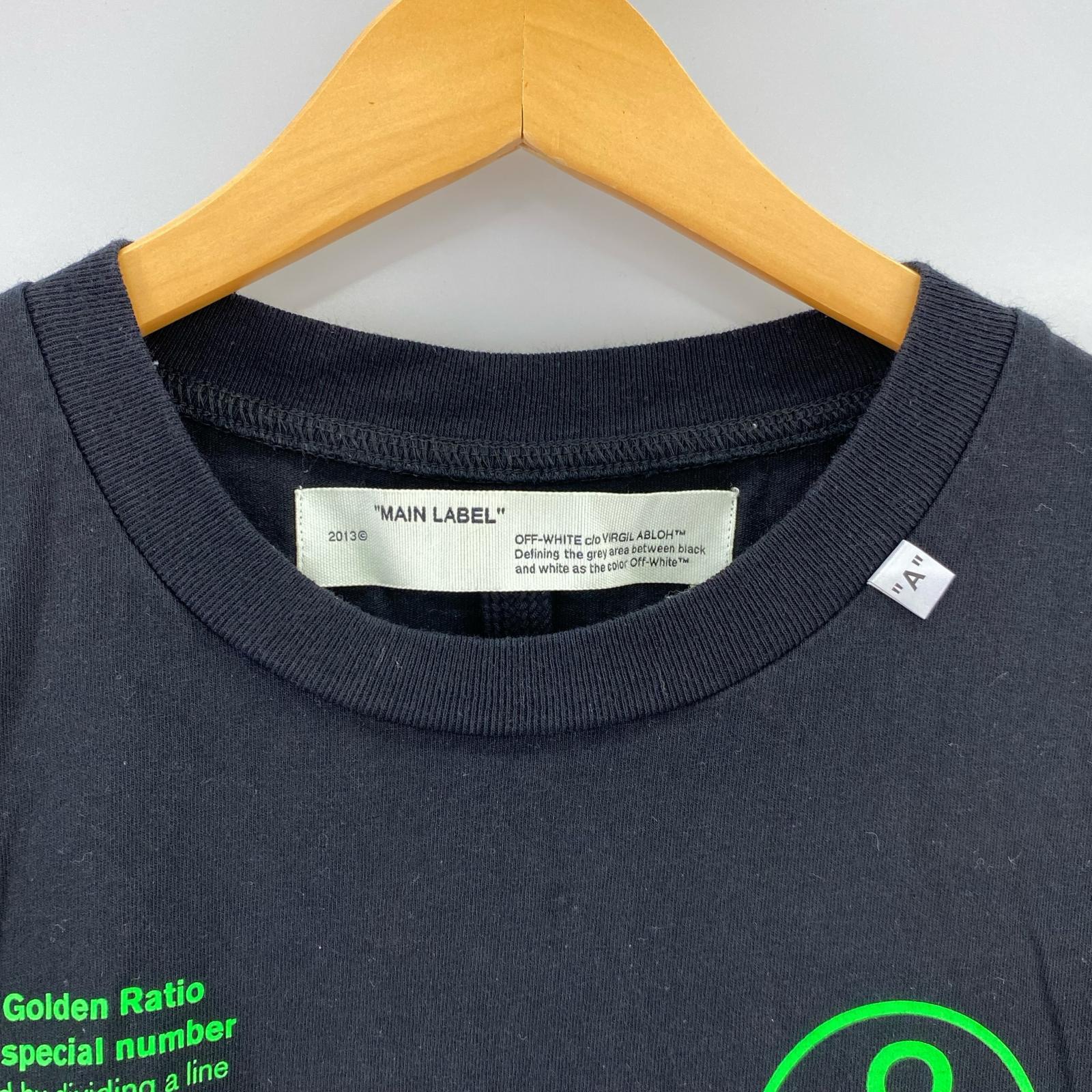 半袖Tシャツ OFF-WHITE TシャツBK S ブラック