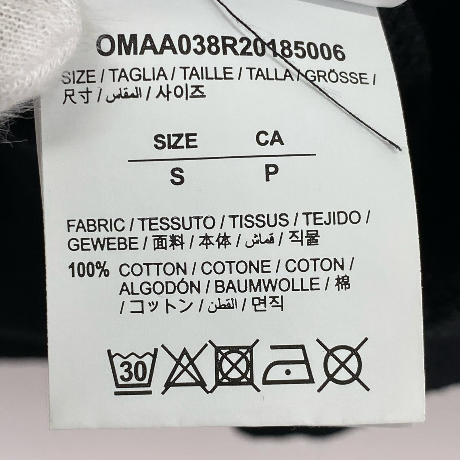半袖Tシャツ OFF-WHITE TシャツBK S ブラック