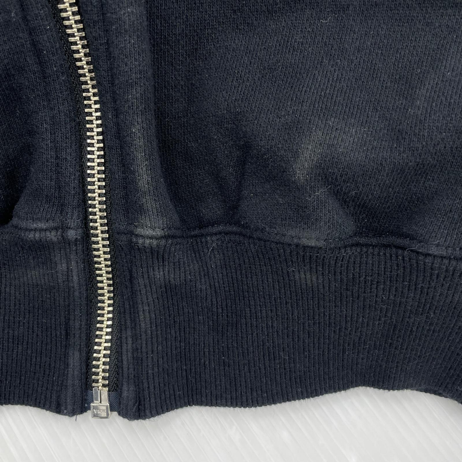パーカー XLARGE DAISY ZIP HOODED SWEAT ジップフーディ M ブラック M ブラック