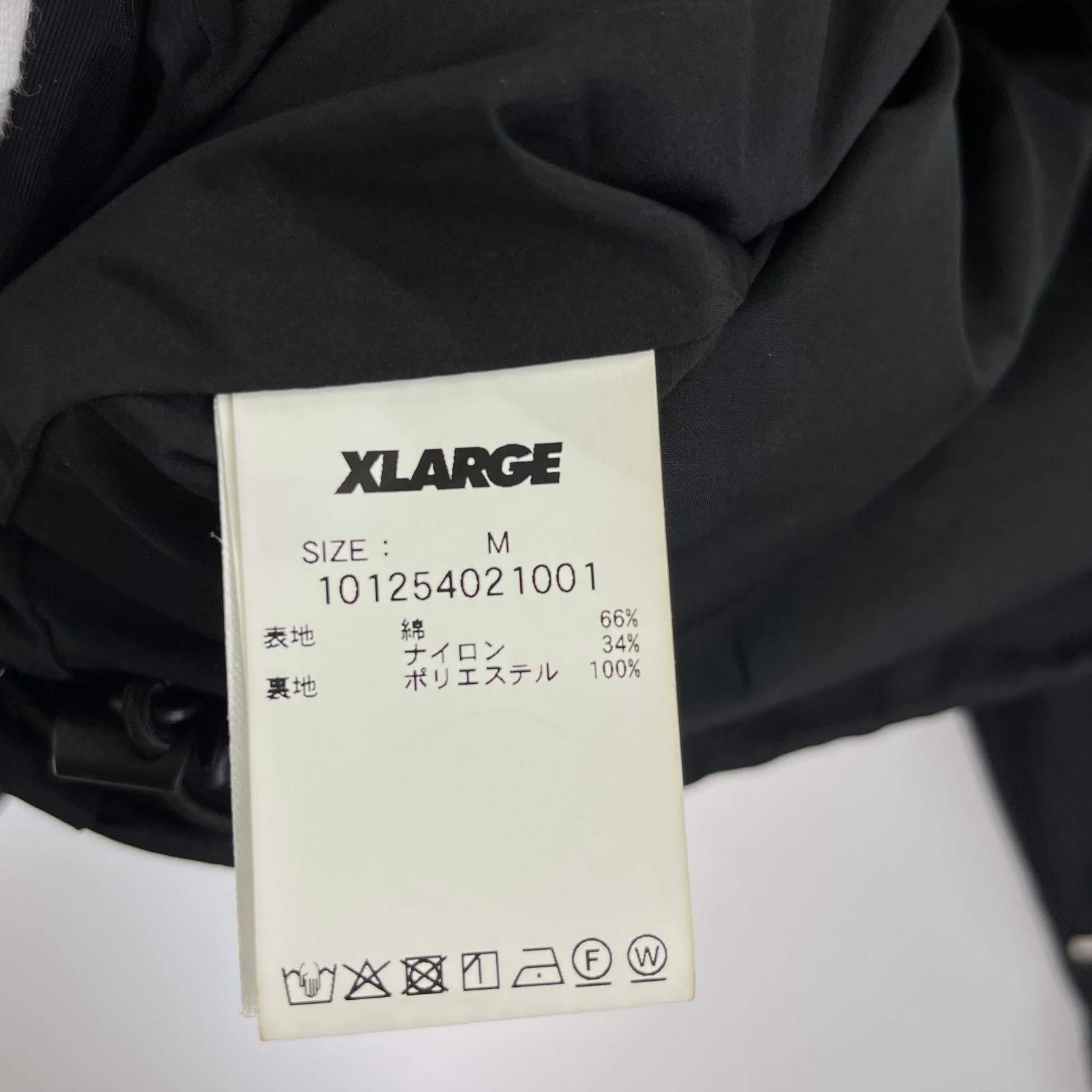ジャケット XLARGE HOODED TRACK JACKET トラックジャケット M ブラック M ブラック