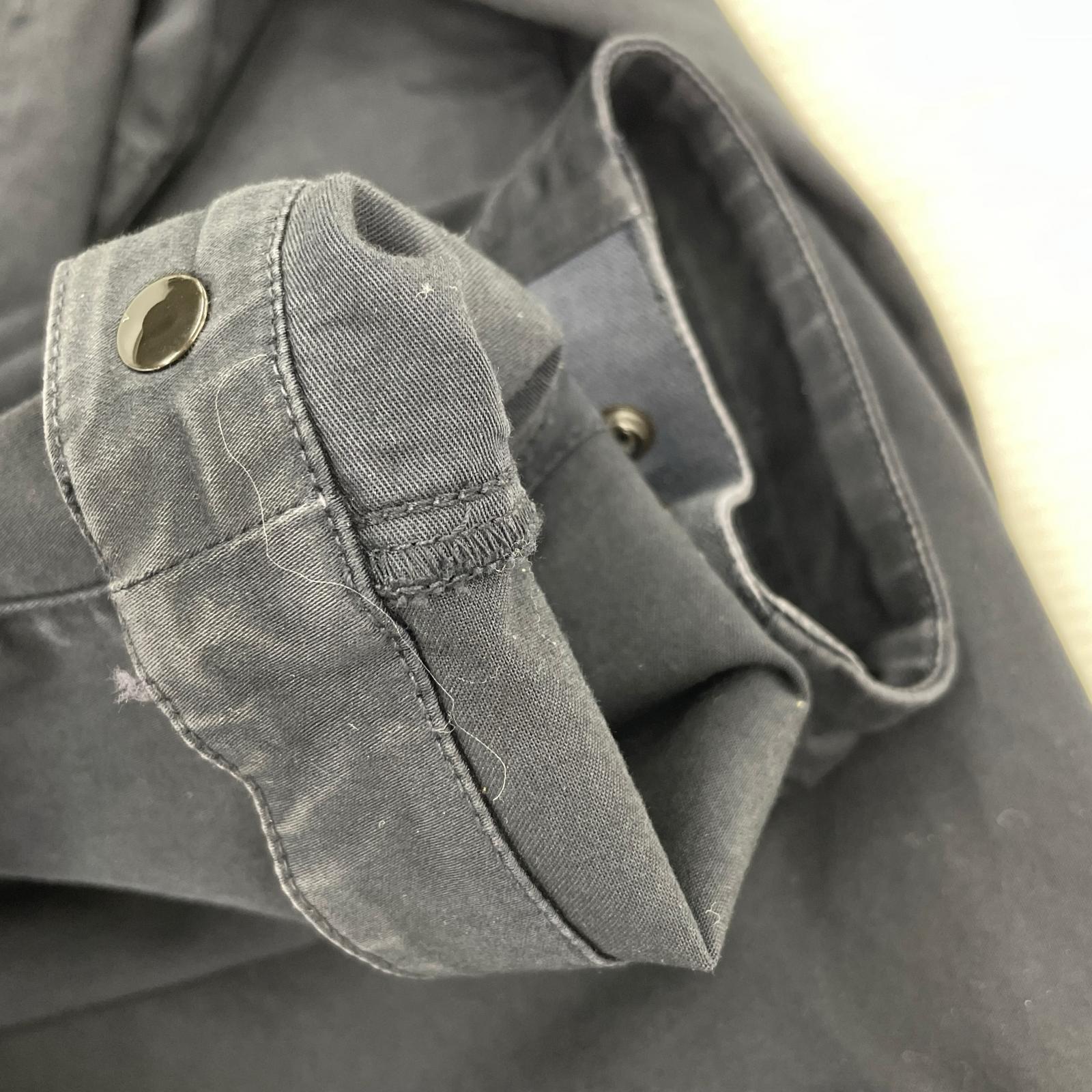 ジャケット STONE ISLAND 24AW GARMENT DYED SHIRT ガーメントダイシャツジャケット M ネイビー M ネイビー