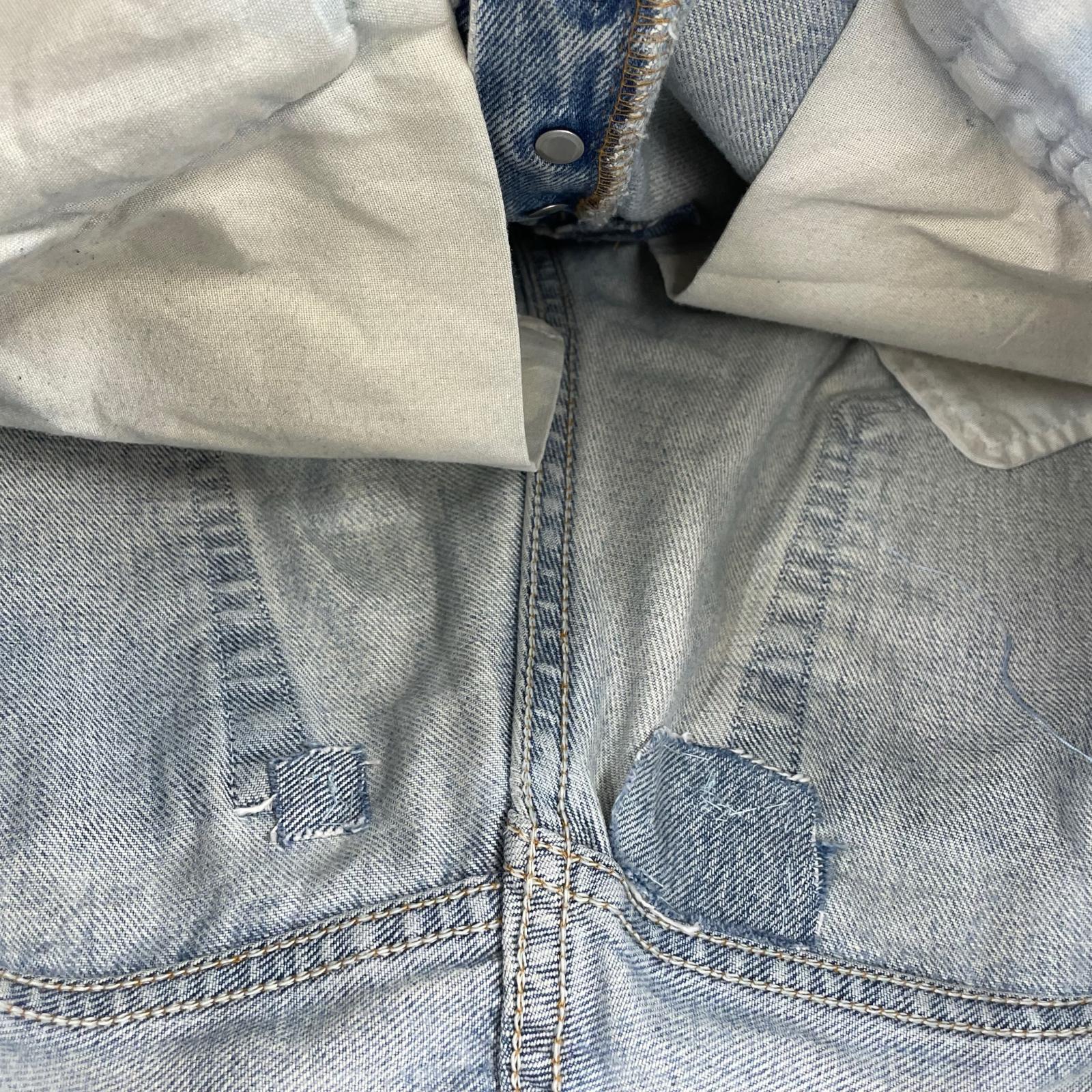 デニムパンツ '96 USA製 501 W33 BLU 33 ブルー