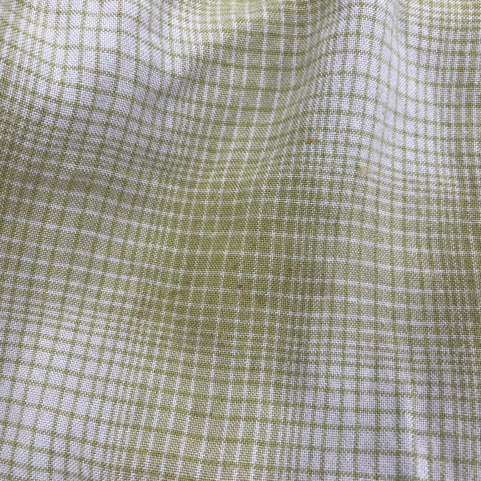 長袖シャツ ANCELLM RAYON CHECK SHIRT クラッシュレーヨンシャツ 2 イエロー 2 イエロー