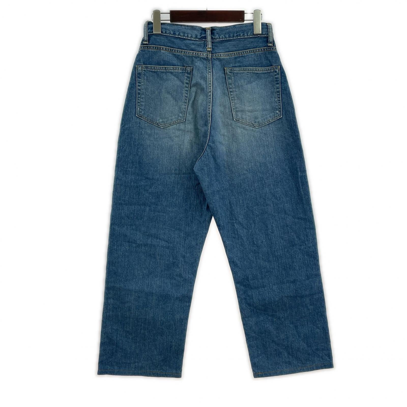 デニムパンツ CIOTA スビンコットン11.5oz ハイウエストデニムパンツ 28 ブルー 28 ブルー