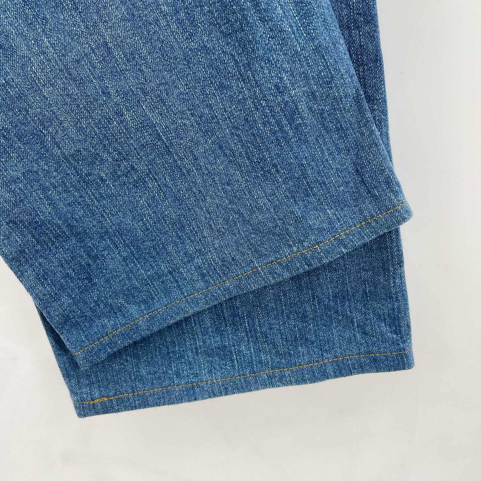 デニムパンツ CIOTA スビンコットン11.5oz ハイウエストデニムパンツ 28 ブルー 28 ブルー