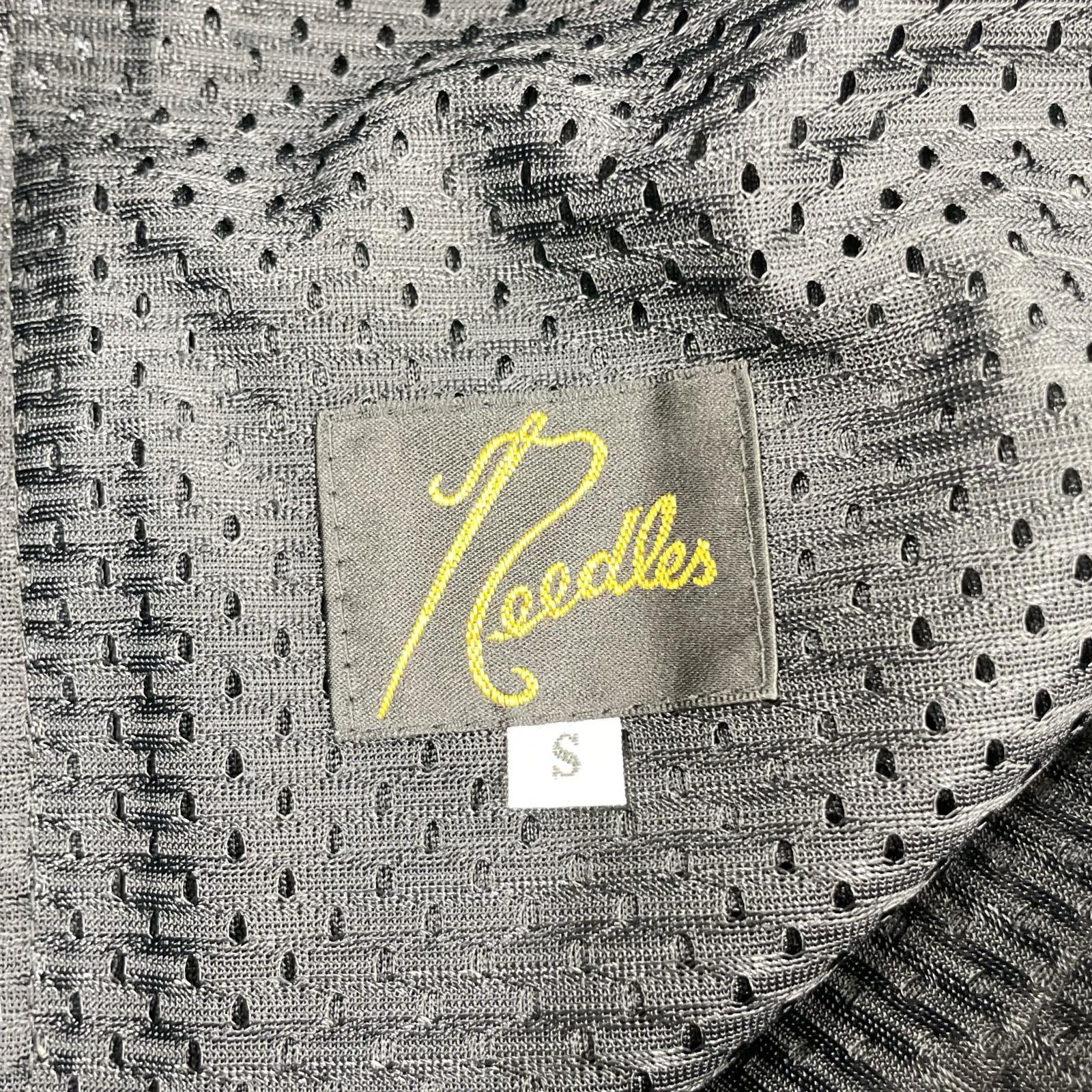パンツ Needles STUDIOUS別注 TRACK PANTS トラックパンツ S グレー×ベージュ S