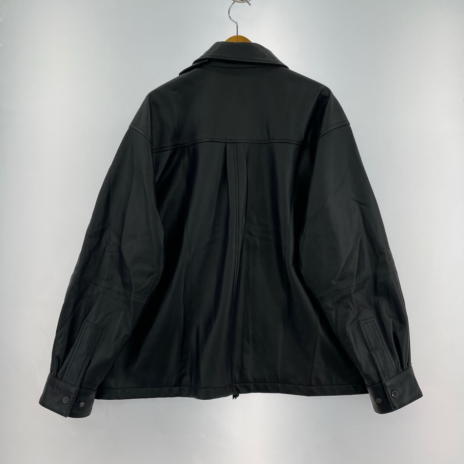 ジャケット CCU COVERALL SHIRT レザージャケット 2 ブラック 2 ブラック