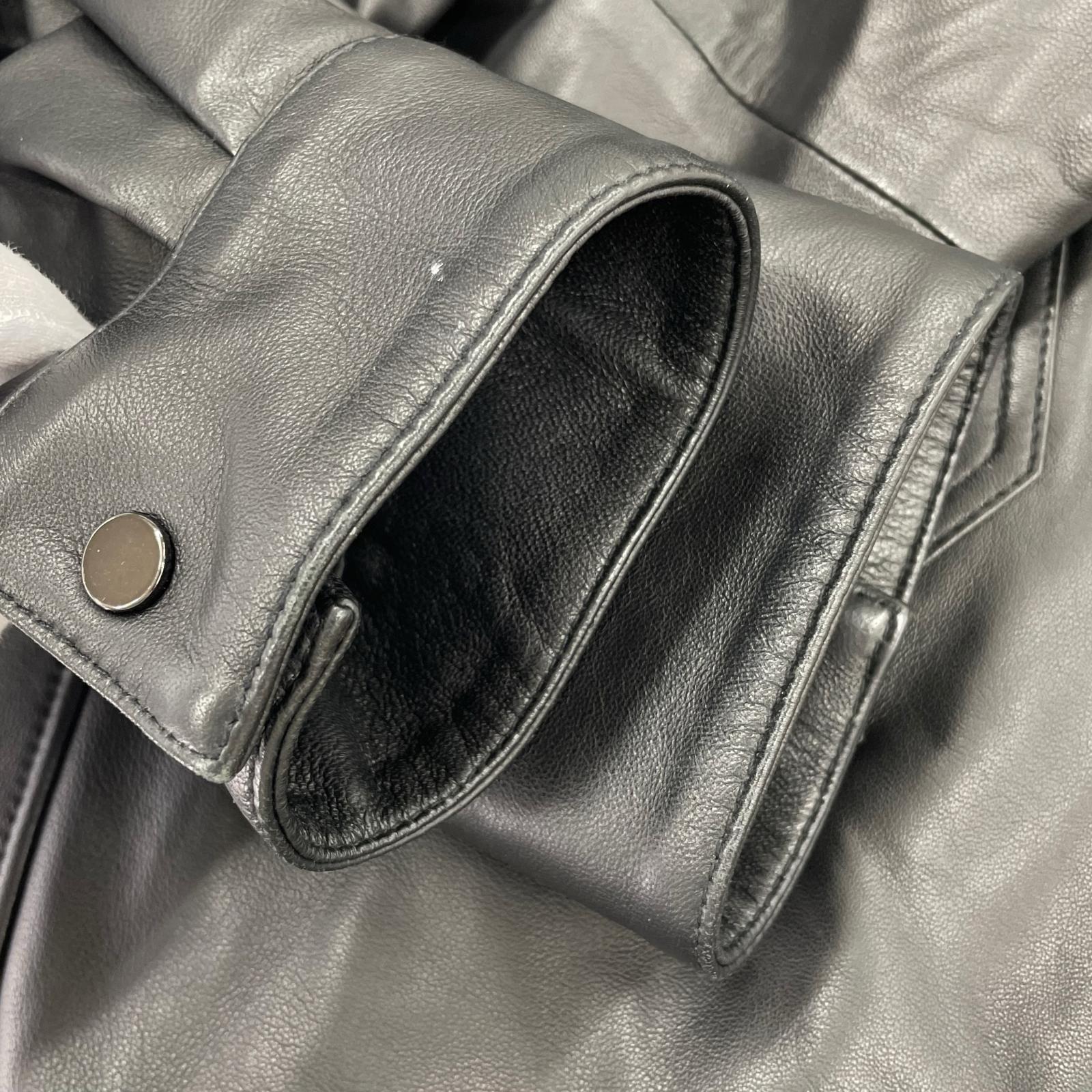 ジャケット CCU COVERALL SHIRT レザージャケット 2 ブラック 2 ブラック