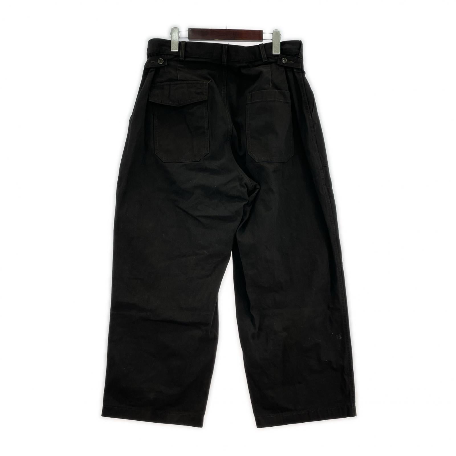 パンツ A.PRESSE USAF Hemmed Bottoms モデファイミリタリーパンツ 2 ブラック 2 ブラック